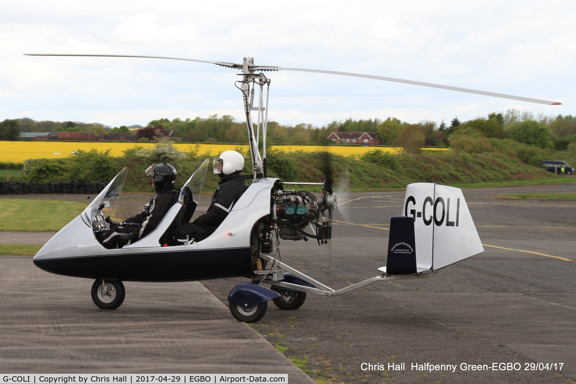 G-COLI, 2008 Rotorsport UK MT-03 C/N RSUK/MT-03/037, at the Radial & Trainer fly-in