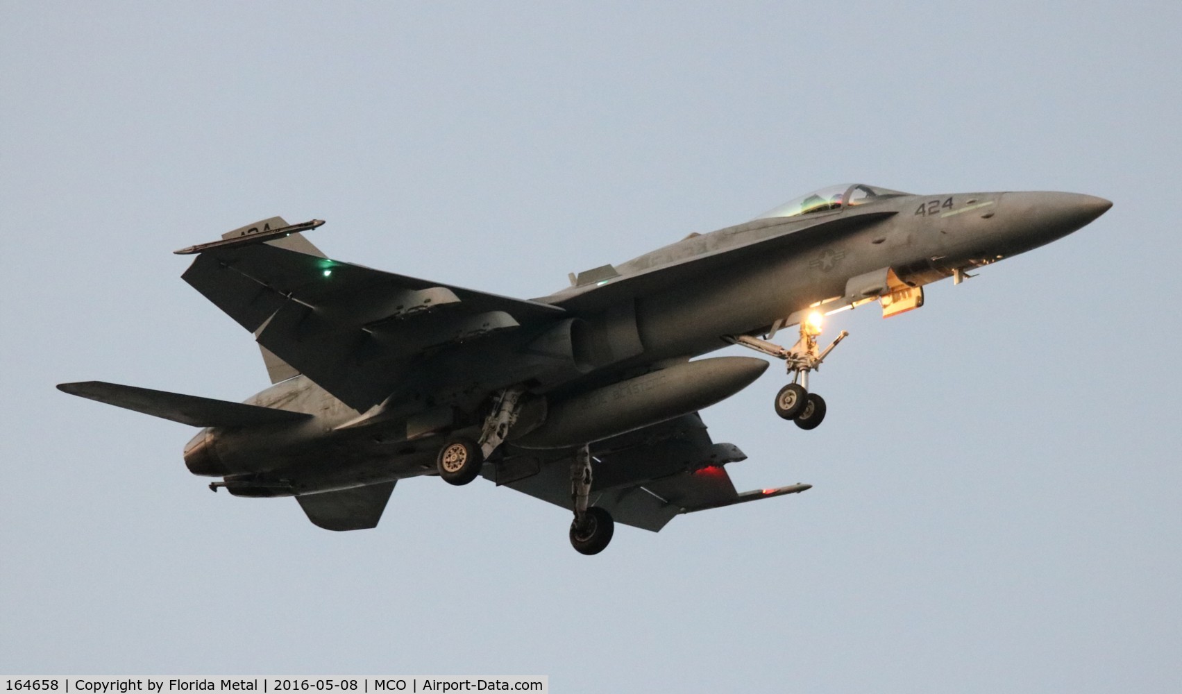 164658, McDonnell Douglas F/A-18C Hornet C/N 1085/C281, F/A-18C