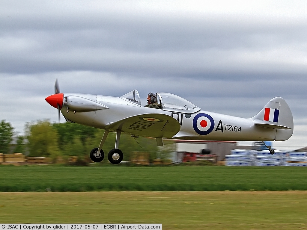 G-ISAC, 2015 Isaacs Spitfire C/N LAA 027-15134, First time I think