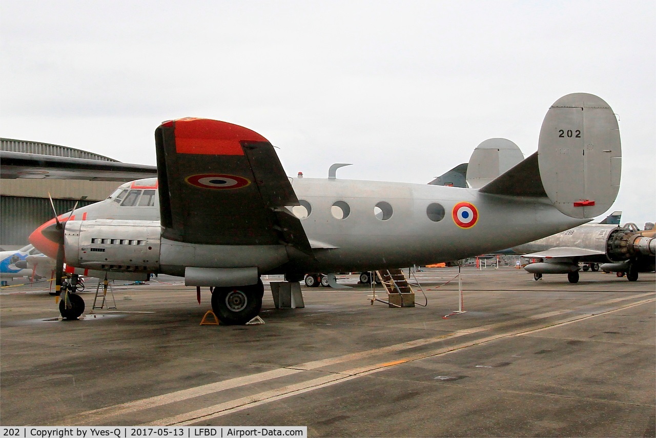 202, Dassault MD-312 Flamant C/N 202, Dassault MD-312 Flamant, Preserved  at C.A.E.A museum, Bordeaux-Merignac Air base 106 (LFBD-BOD)