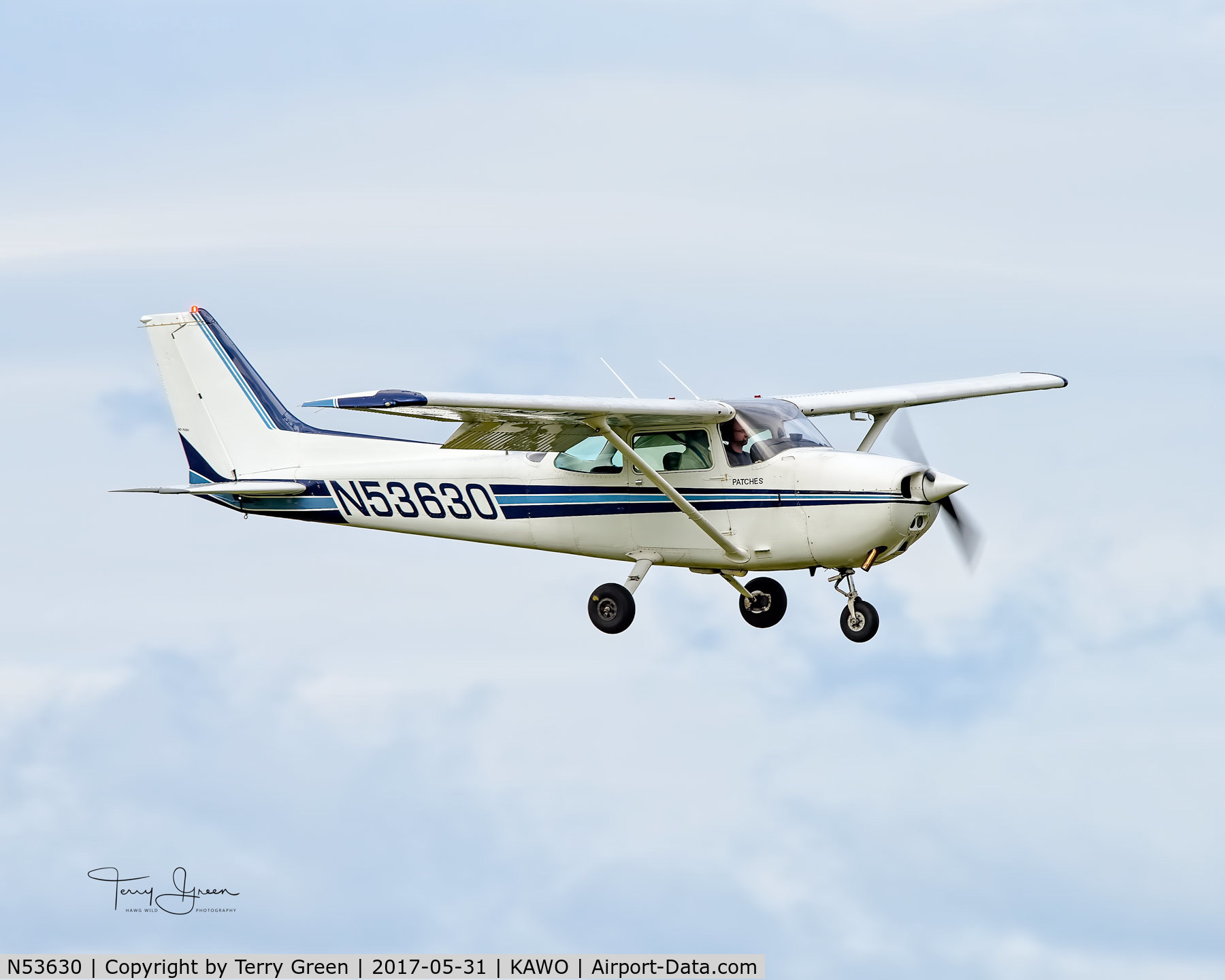 N53630, 1981 Cessna 172P C/N 17274789, KAWO