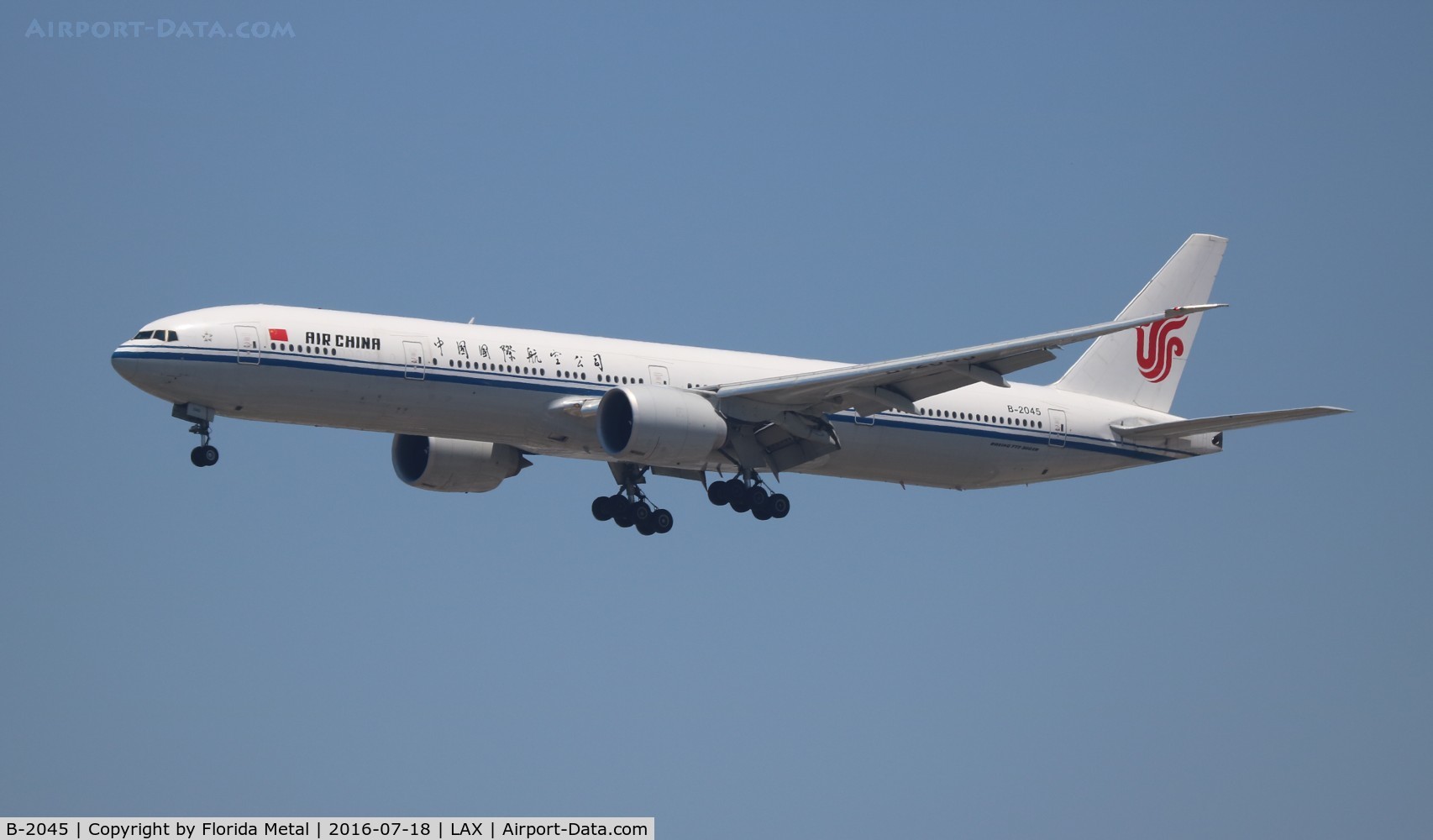 B-2045, 2014 Boeing 777-39L/ER C/N 41443, Air China