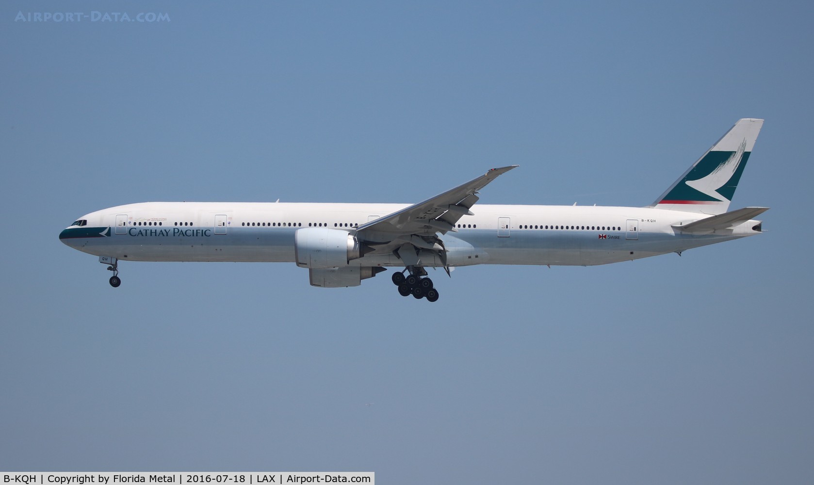 B-KQH, 2013 Boeing 777-367/ER C/N 42143, Cathay
