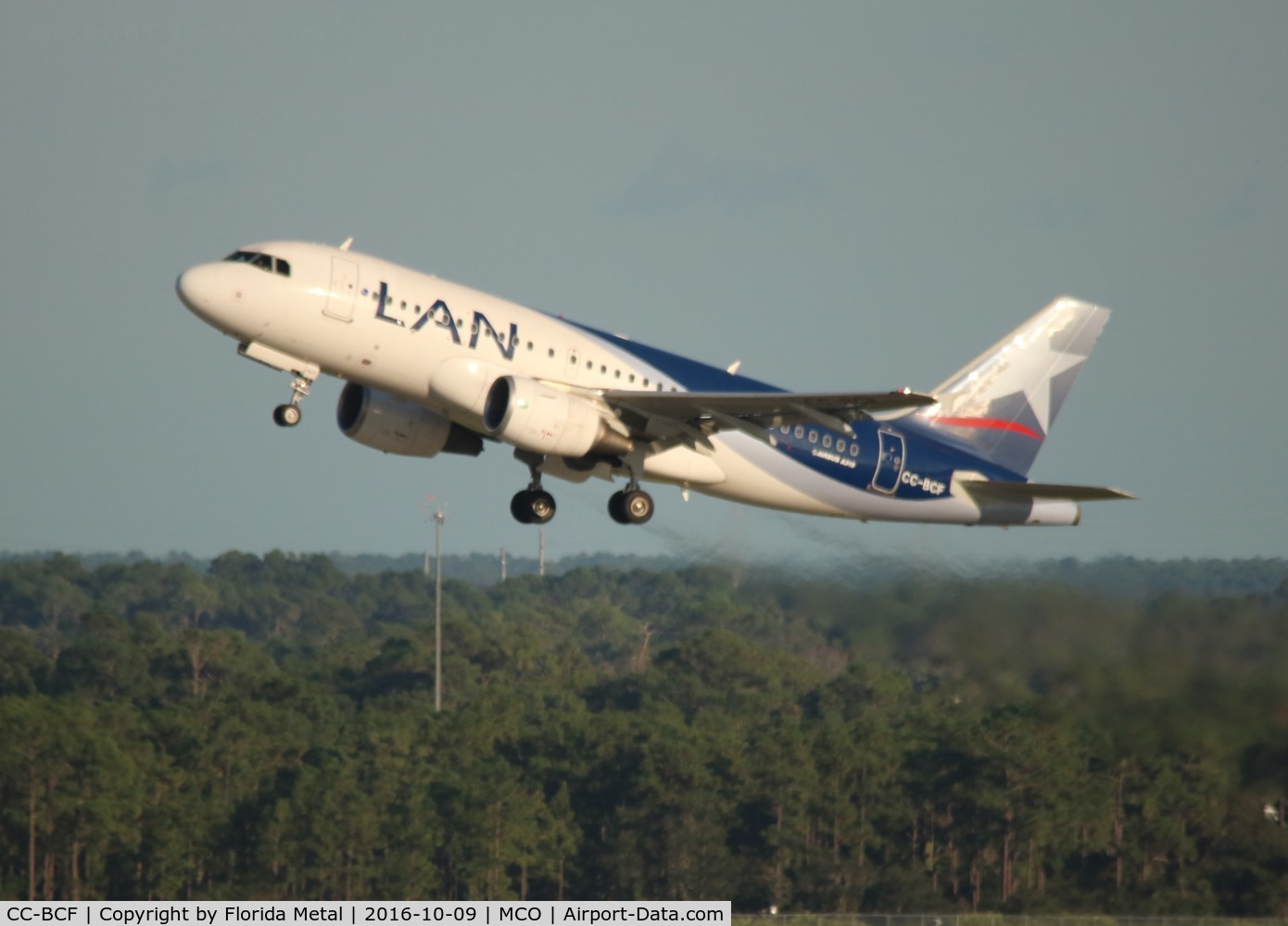 CC-BCF, 2012 Airbus A319-112 C/N 5097, LAN A319