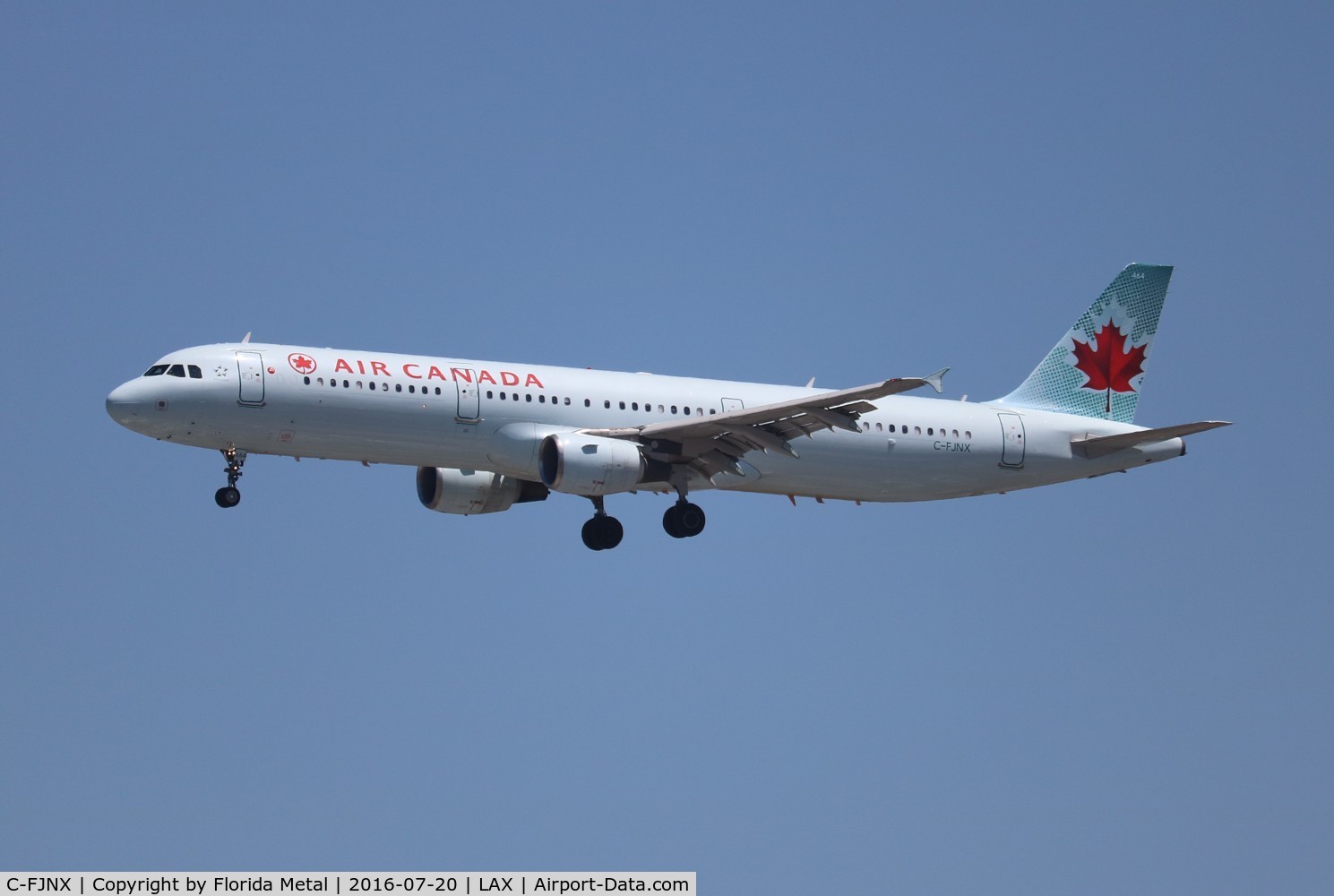 C-FJNX, 2002 Airbus A321-211 C/N 1691, Air Canada