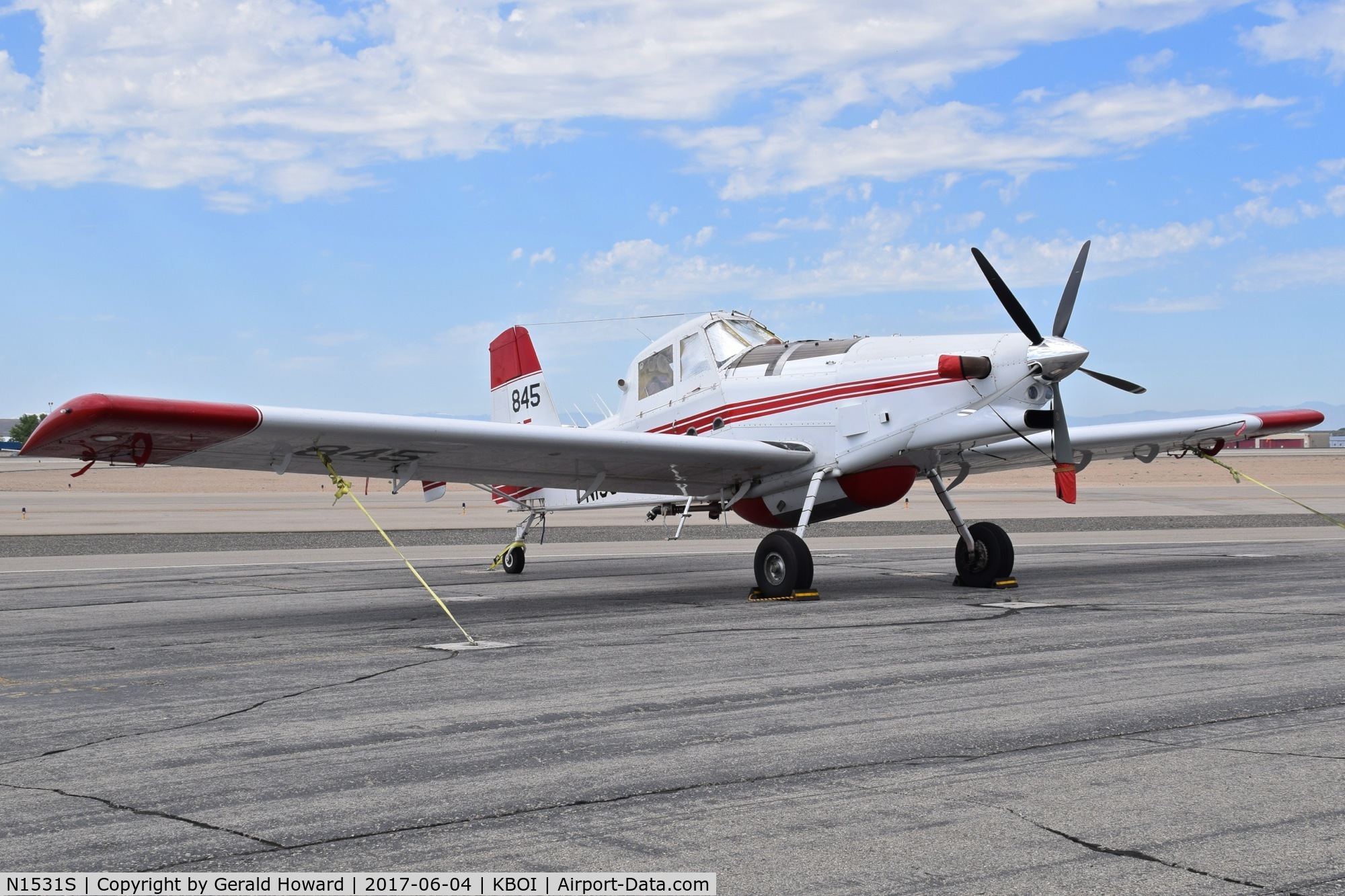 N1531S, 1991 Air Tractor Inc AT-802 C/N 802-0002, Parked on north GA ramp.