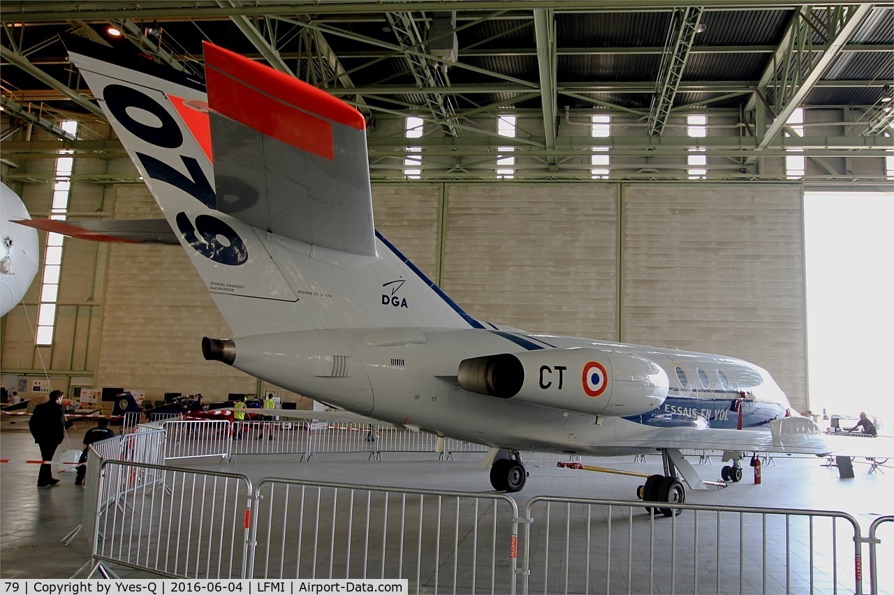 79, Dassault Falcon (Mystere) 20C C/N 79, Dassault Mystere 20C, Static display, Istres-Le Tubé Air Base 125 (LFMI-QIE) open day 2016