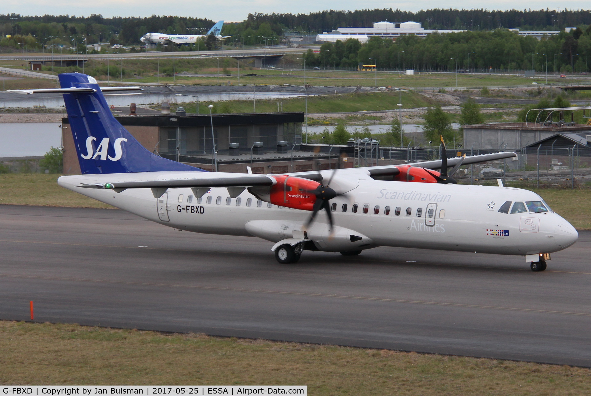G-FBXD, 2016 ATR 72-212A C/N 1315, SAS Scandinavian Airlines