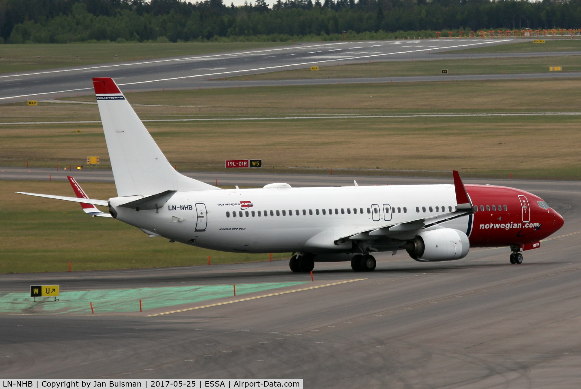 LN-NHB, 2014 Boeing 737-8JP C/N 41134, Norwegian
