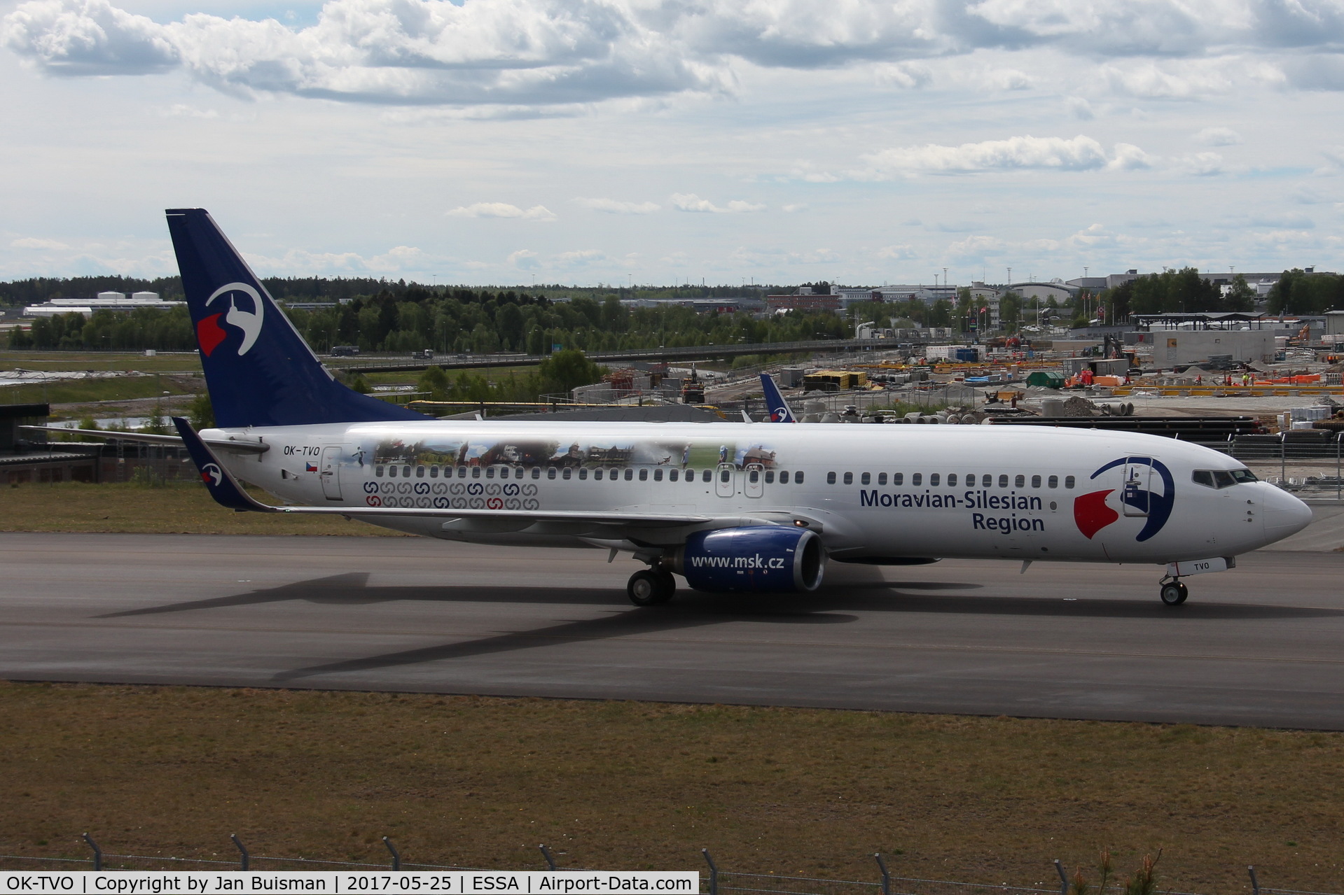 OK-TVO, 2002 Boeing 737-8CX C/N 32360, Travel Service