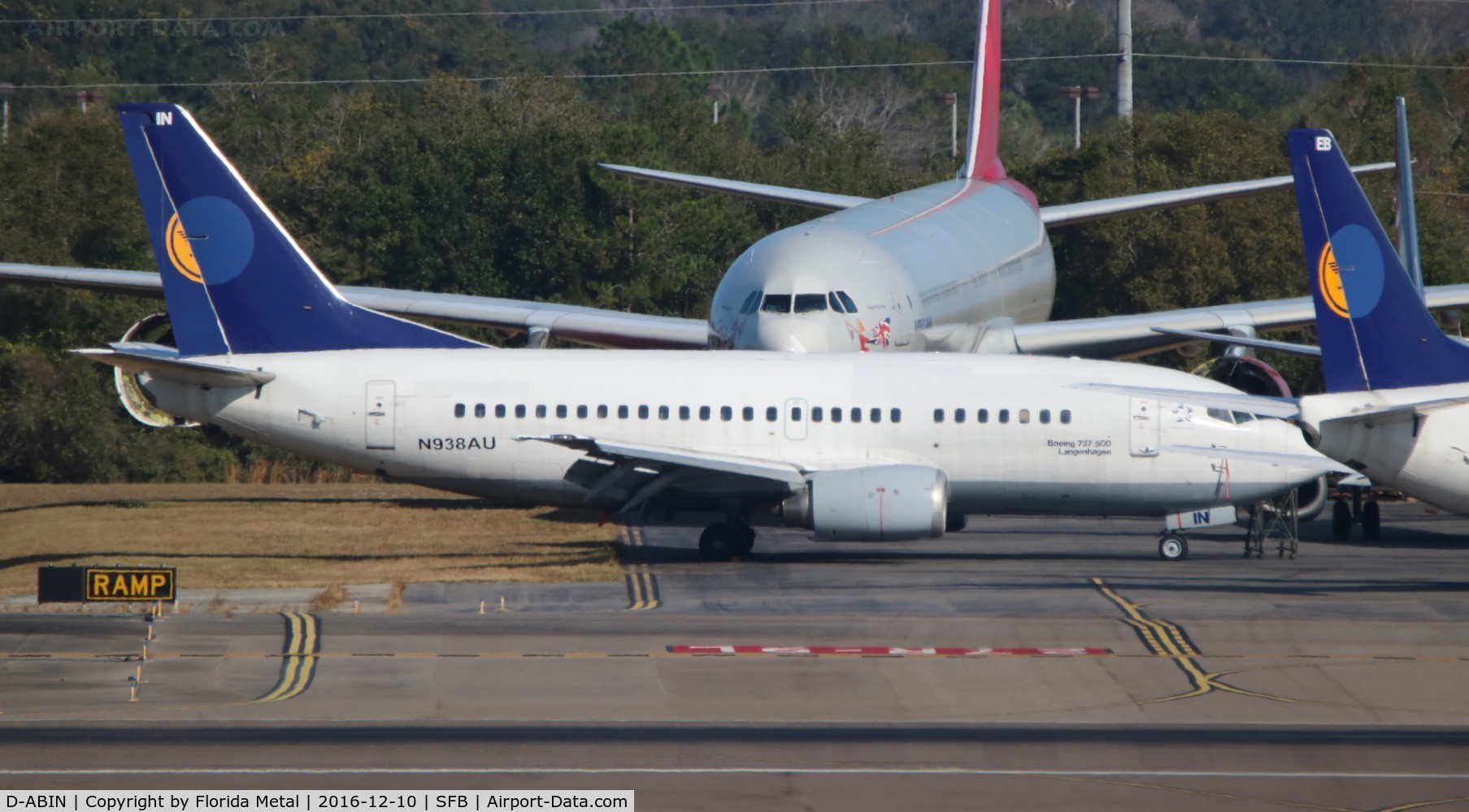 D-ABIN, 1991 Boeing 737-530 C/N 24938, Lufthansa