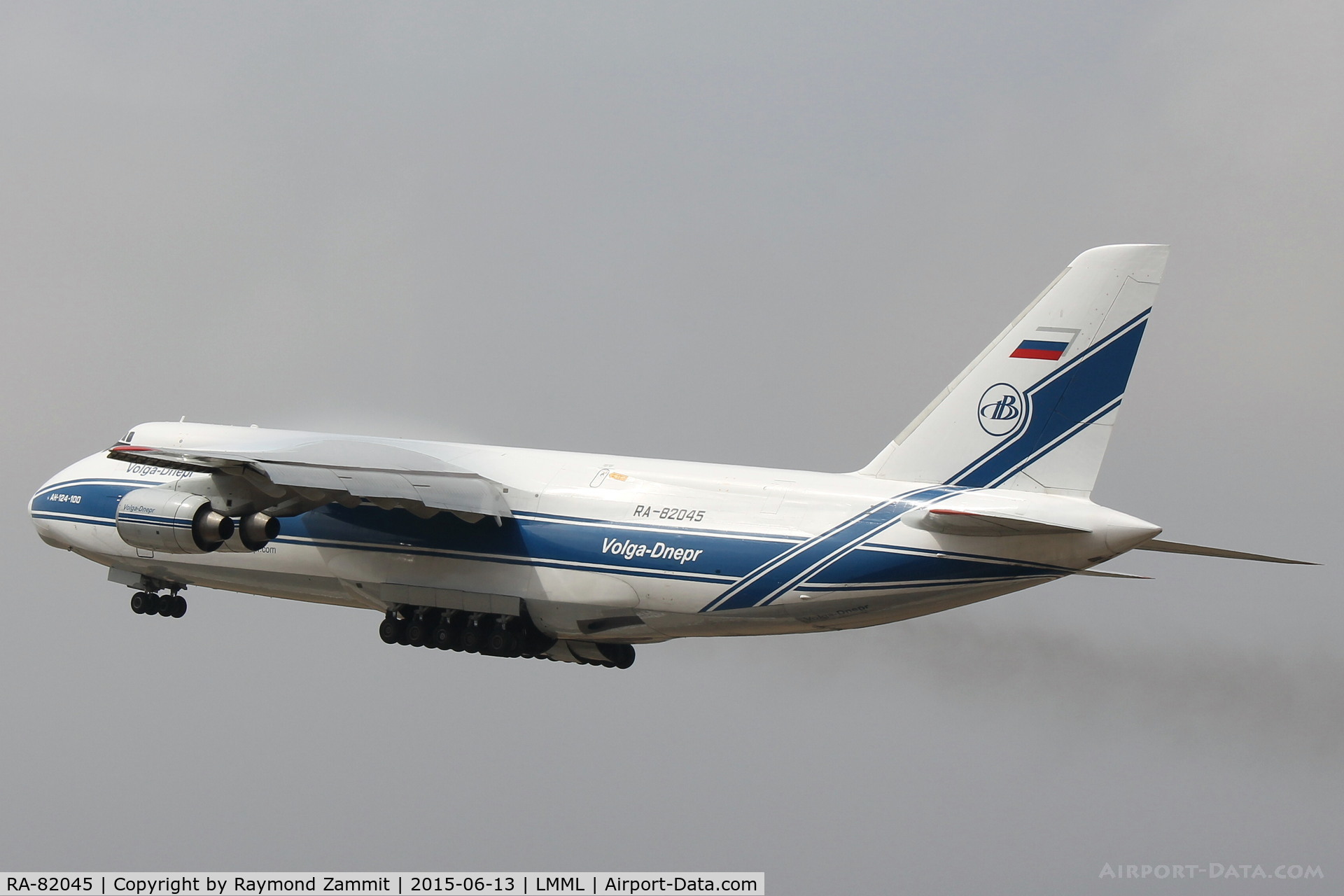 RA-82045, 1991 Antonov An-124-100 Ruslan C/N 9773052255113, Antonov An-124 Ruslan RA-82045 Volga Dnepr Airlines