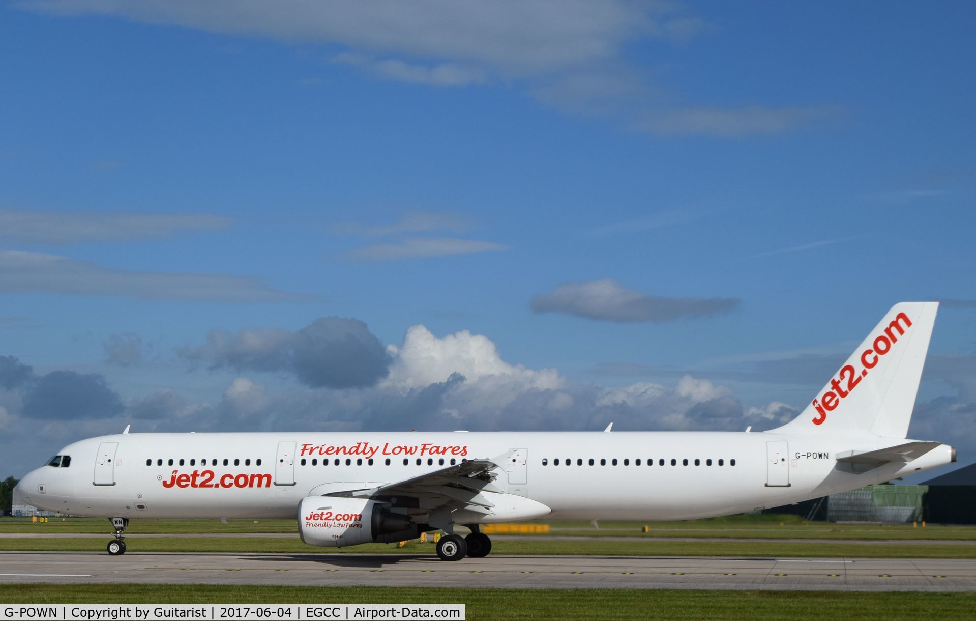 G-POWN, 2009 Airbus A321-211 C/N 3830, At Manchester