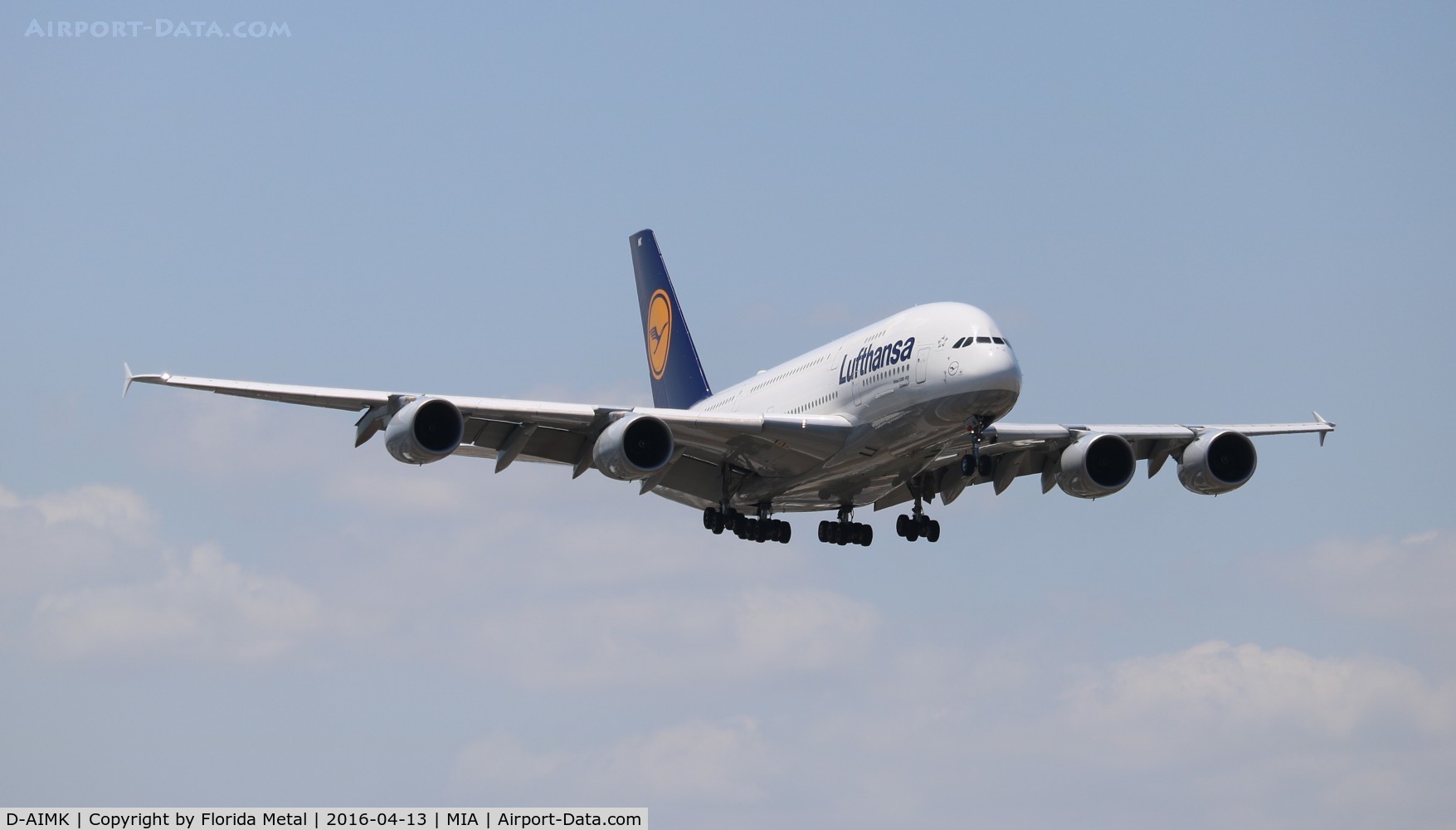 D-AIMK, 2013 Airbus A380-841 C/N 118, Lufthansa