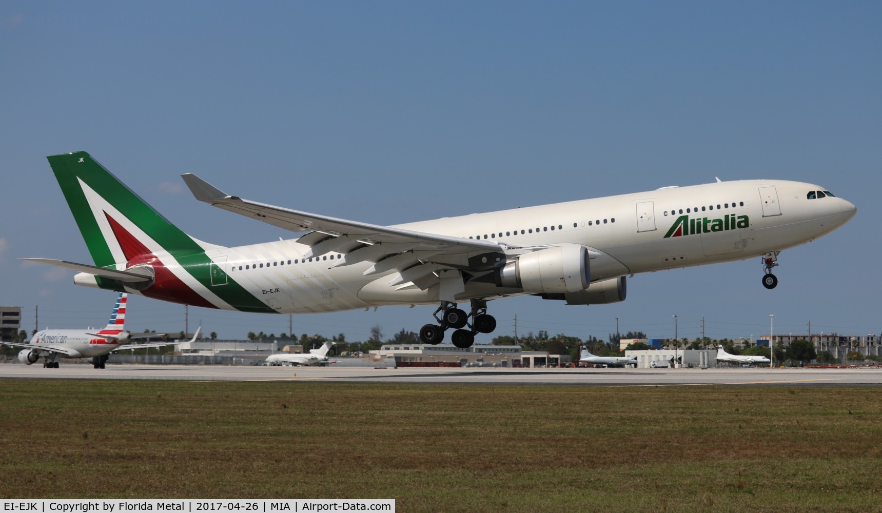 EI-EJK, 2011 Airbus A330-202 C/N 1252, Alitalia