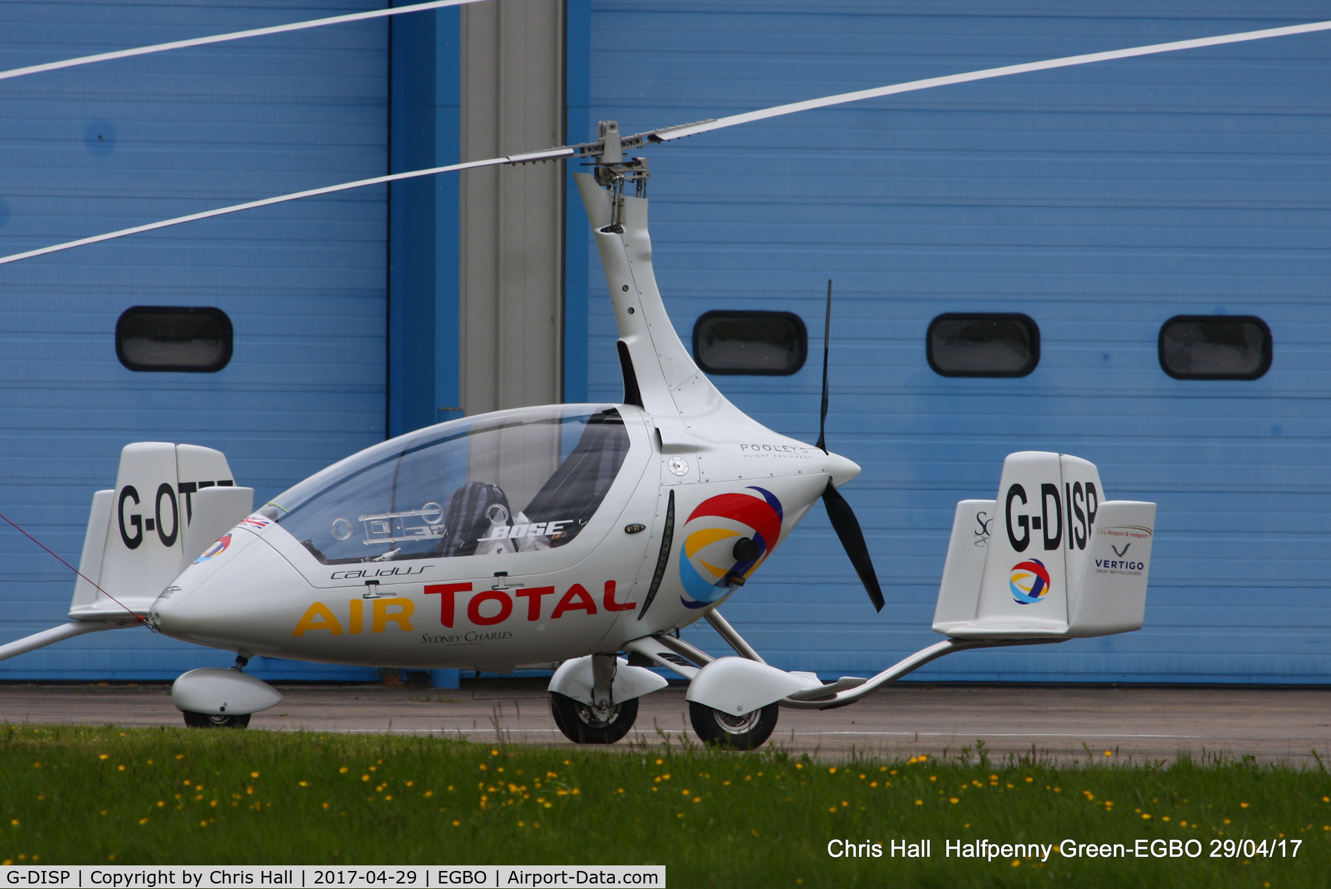 G-DISP, 2016 RotorSport UK Calidus C/N RSUK/CALS/030, at the Radial & Trainer fly-in