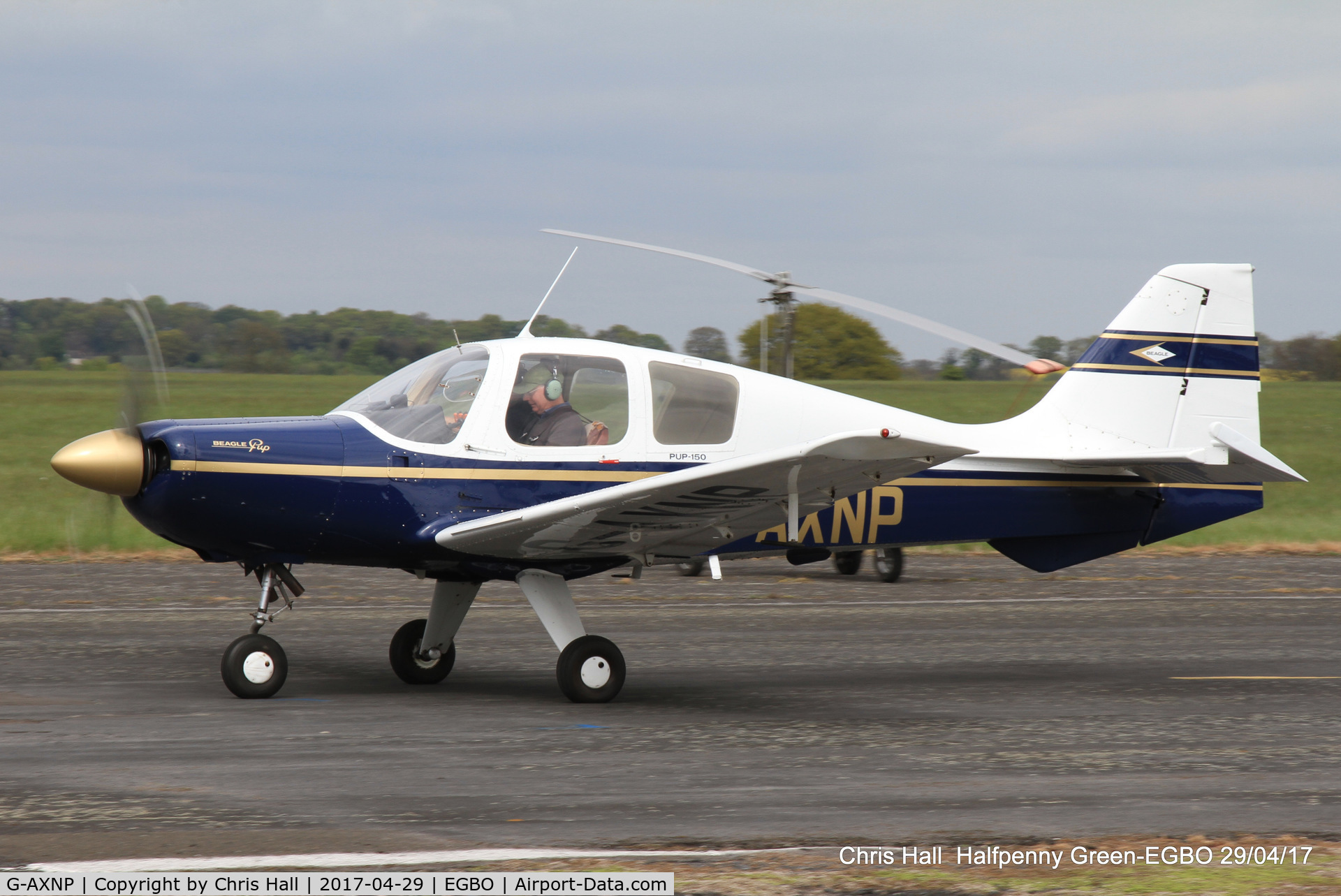 G-AXNP, 1969 Beagle B-121 Pup Series 2 (Pup 150) C/N B121-106, at the Radial & Trainer fly-in