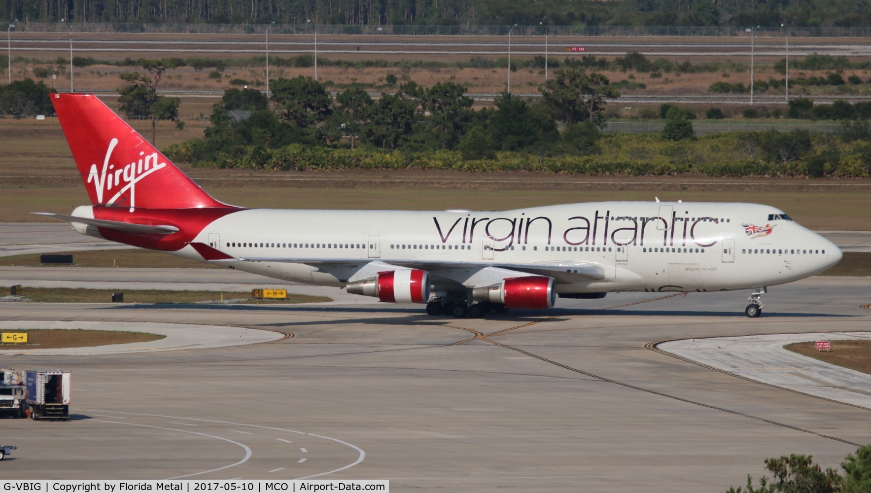 G-VBIG, 1996 Boeing 747-4Q8 C/N 26255, Virgin Atlantic