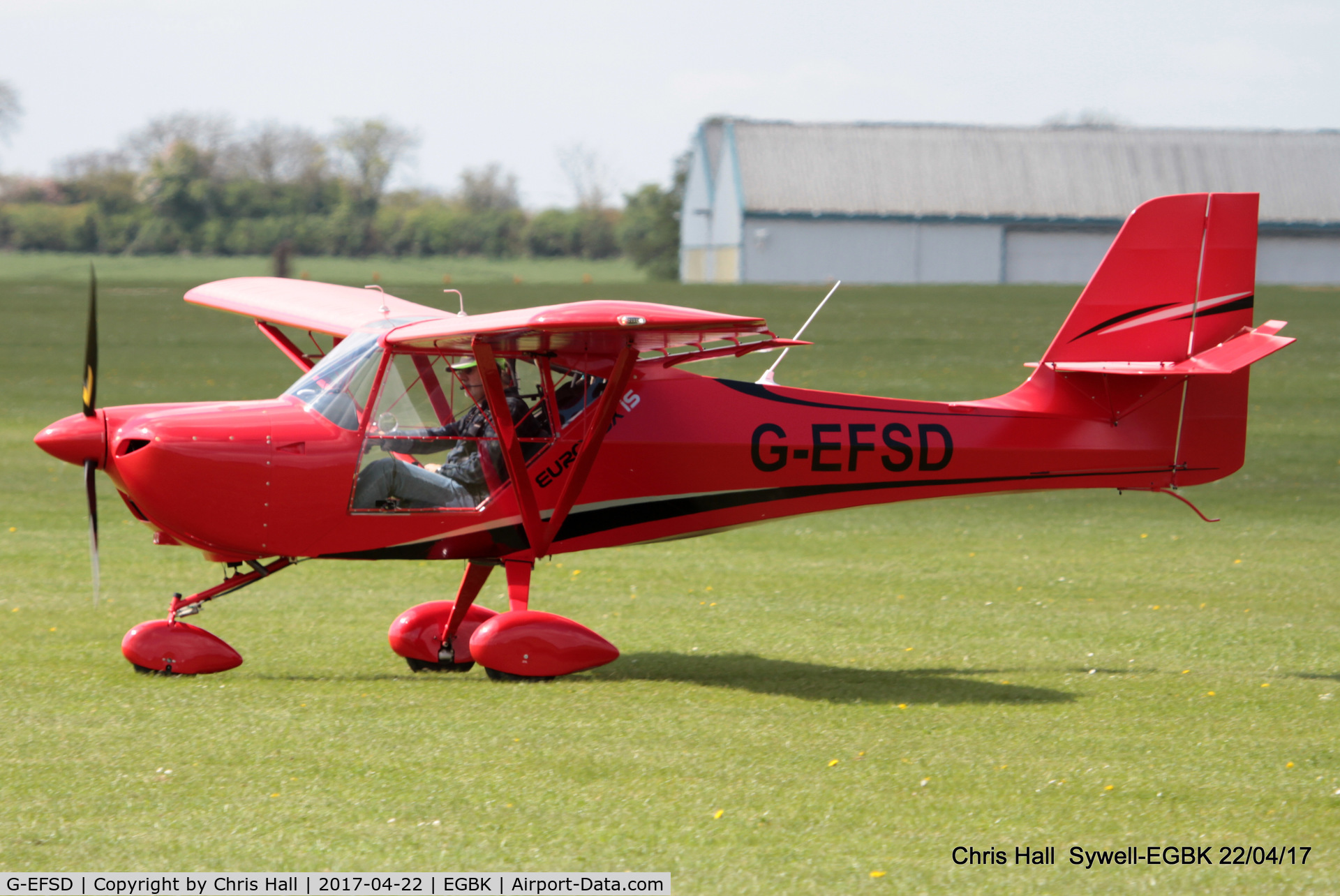 G-EFSD, 2016 Aeropro Eurofox 912(IS) C/N LAA 376-15359, at Sywell