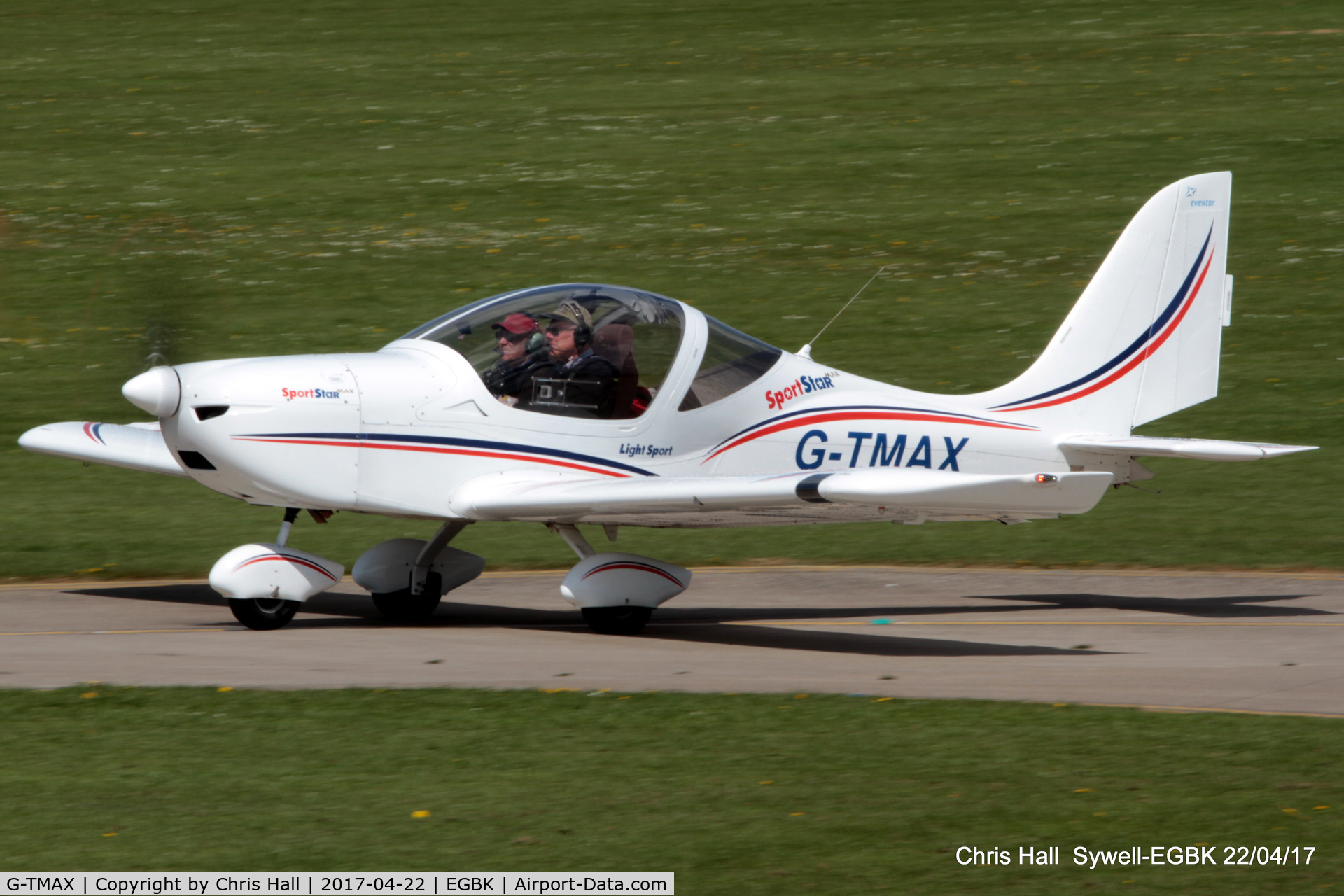 G-TMAX, 2010 Evektor-Aerotechnik Sportstar Max C/N 2010-1305, at the EV-97 fly in. Sywell
