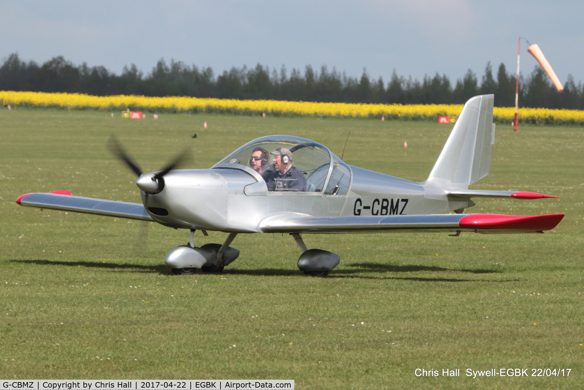 G-CBMZ, 2002 Aerotechnik EV-97 Eurostar C/N PFA 315-13890, at the EV-97 fly in. Sywell