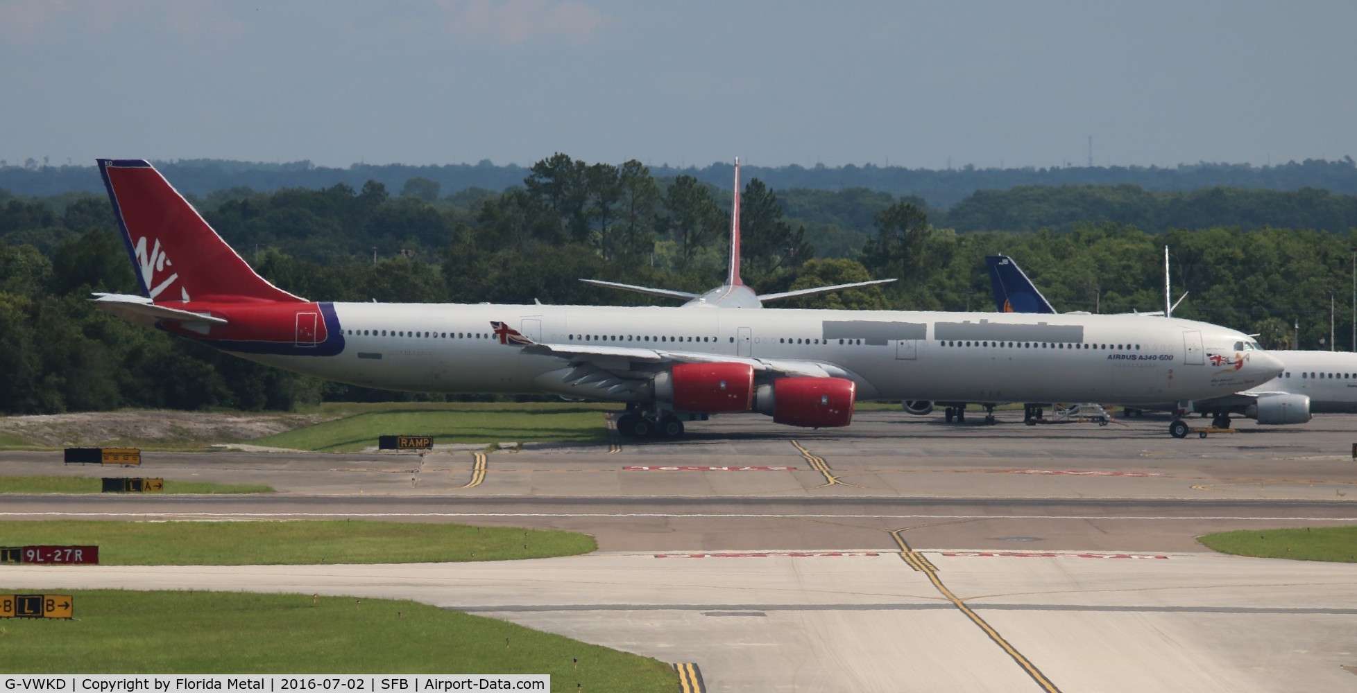 G-VWKD, 2005 Airbus A340-642 C/N 706, Virgin