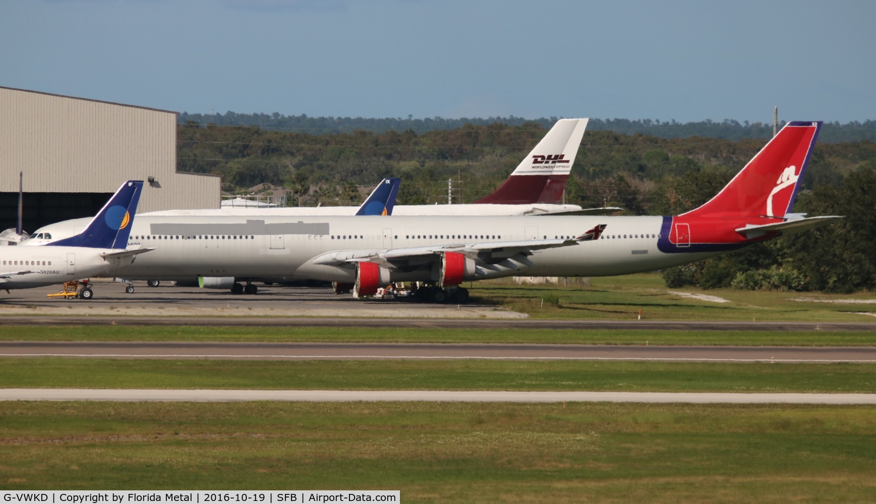 G-VWKD, 2005 Airbus A340-642 C/N 706, Virgin