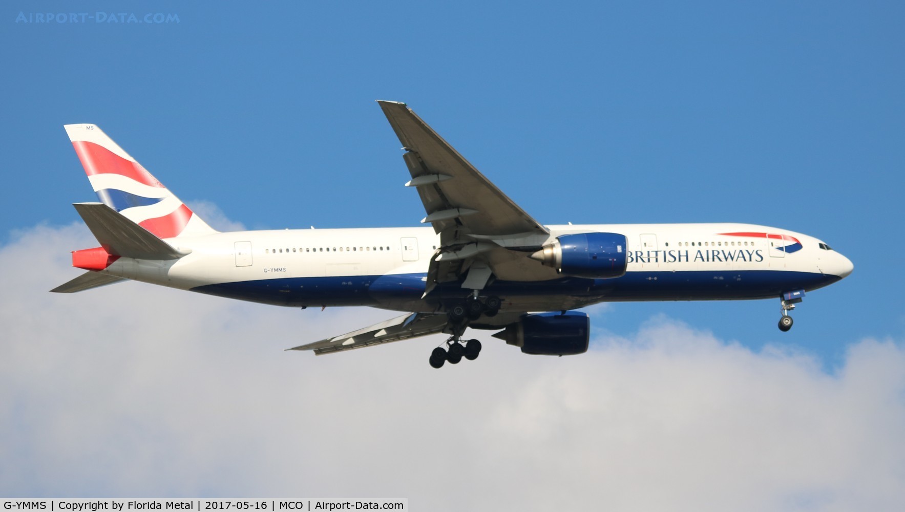 G-YMMS, 2009 Boeing 777-236/ER C/N 36517, British