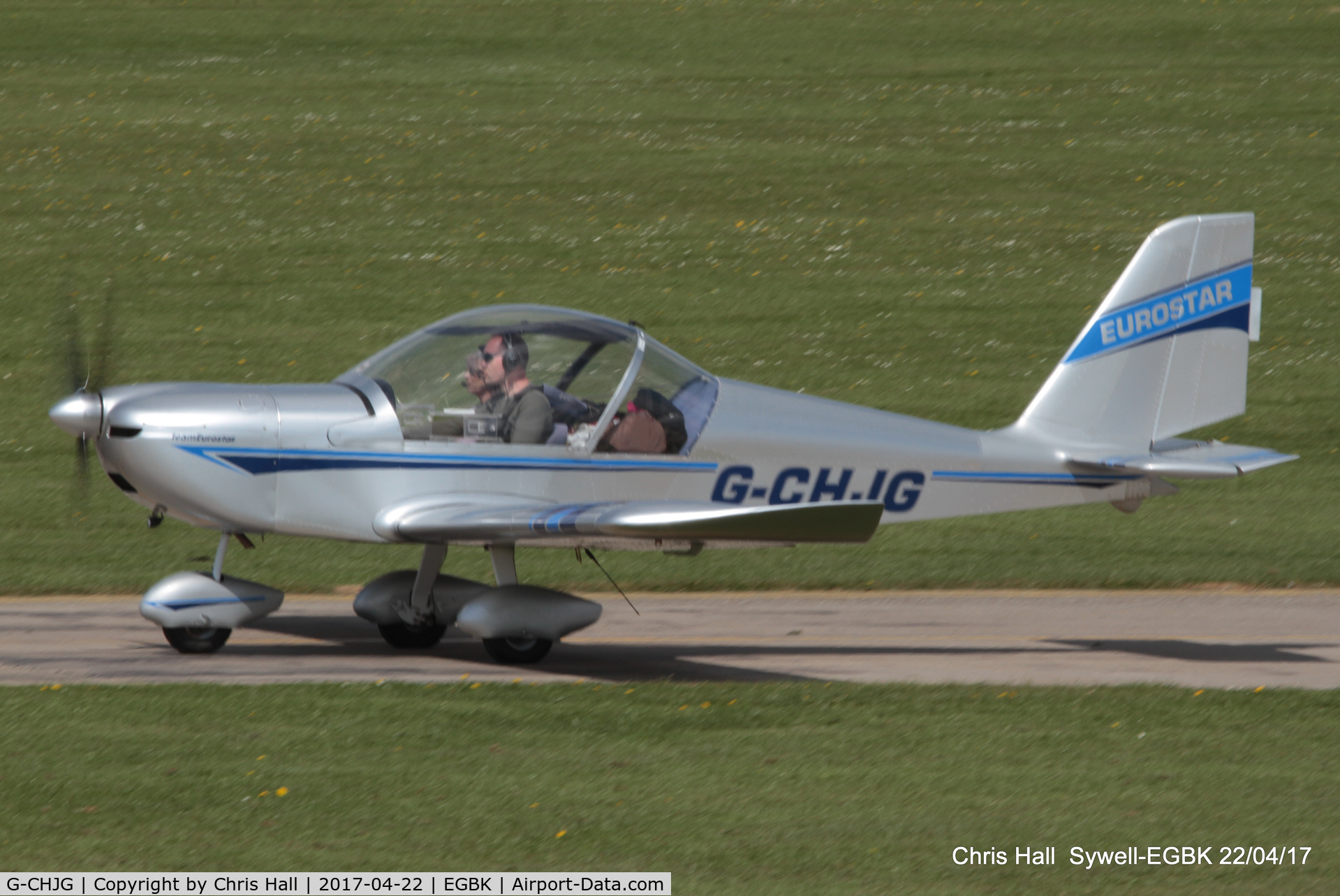 G-CHJG, 2012 Cosmik EV-97 TeamEurostar UK C/N 3938, at the EV-97 fly in. Sywell