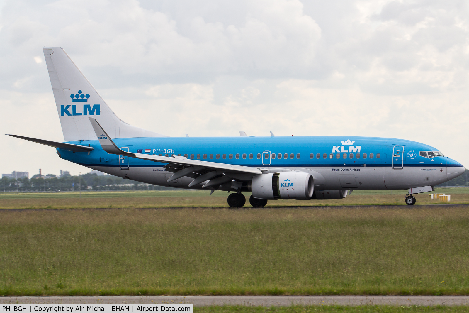 PH-BGH, 2009 Boeing 737-7K2 C/N 38053, KLM Royal Dutch Airlines