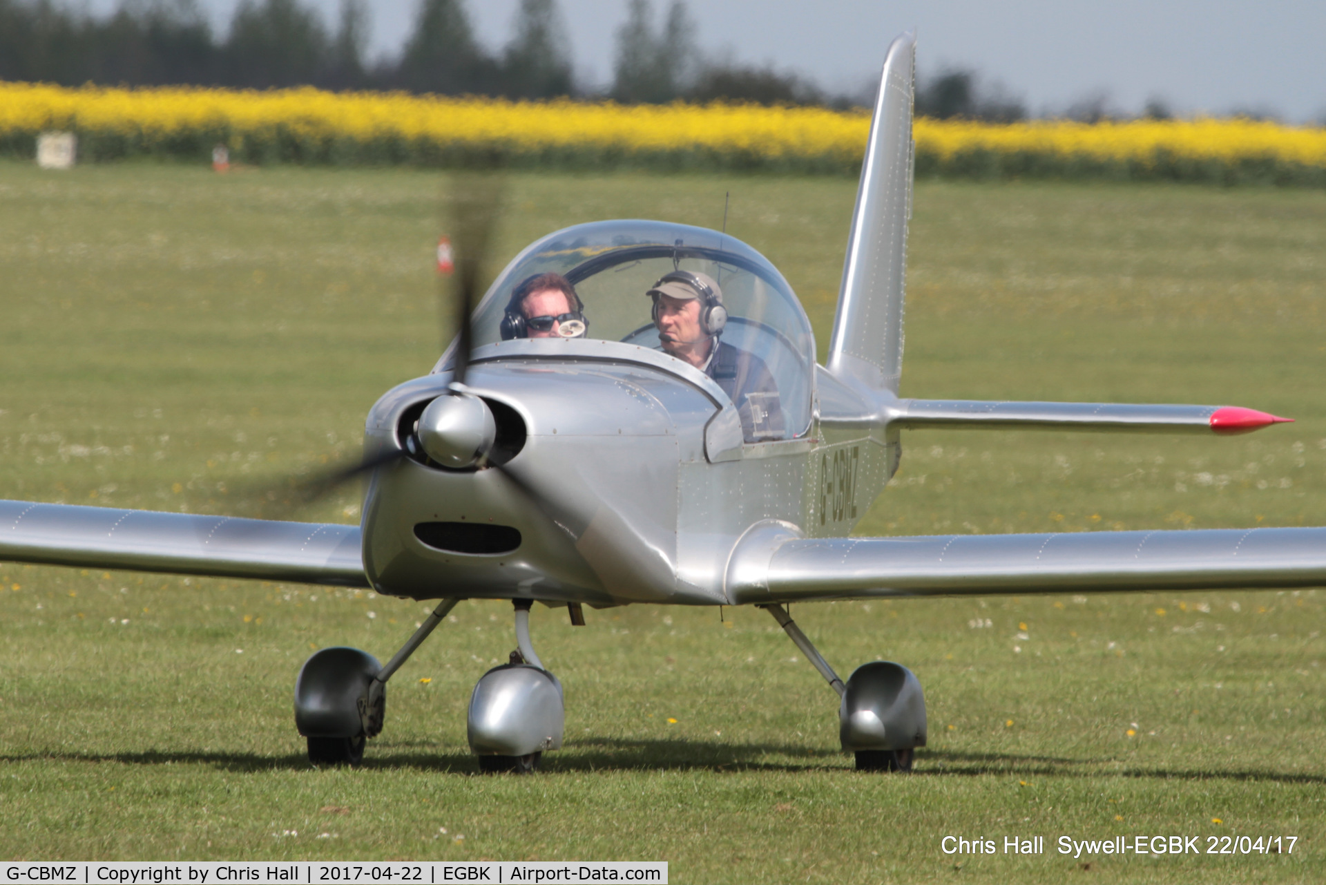 G-CBMZ, 2002 Aerotechnik EV-97 Eurostar C/N PFA 315-13890, at the EV-97 fly in. Sywell