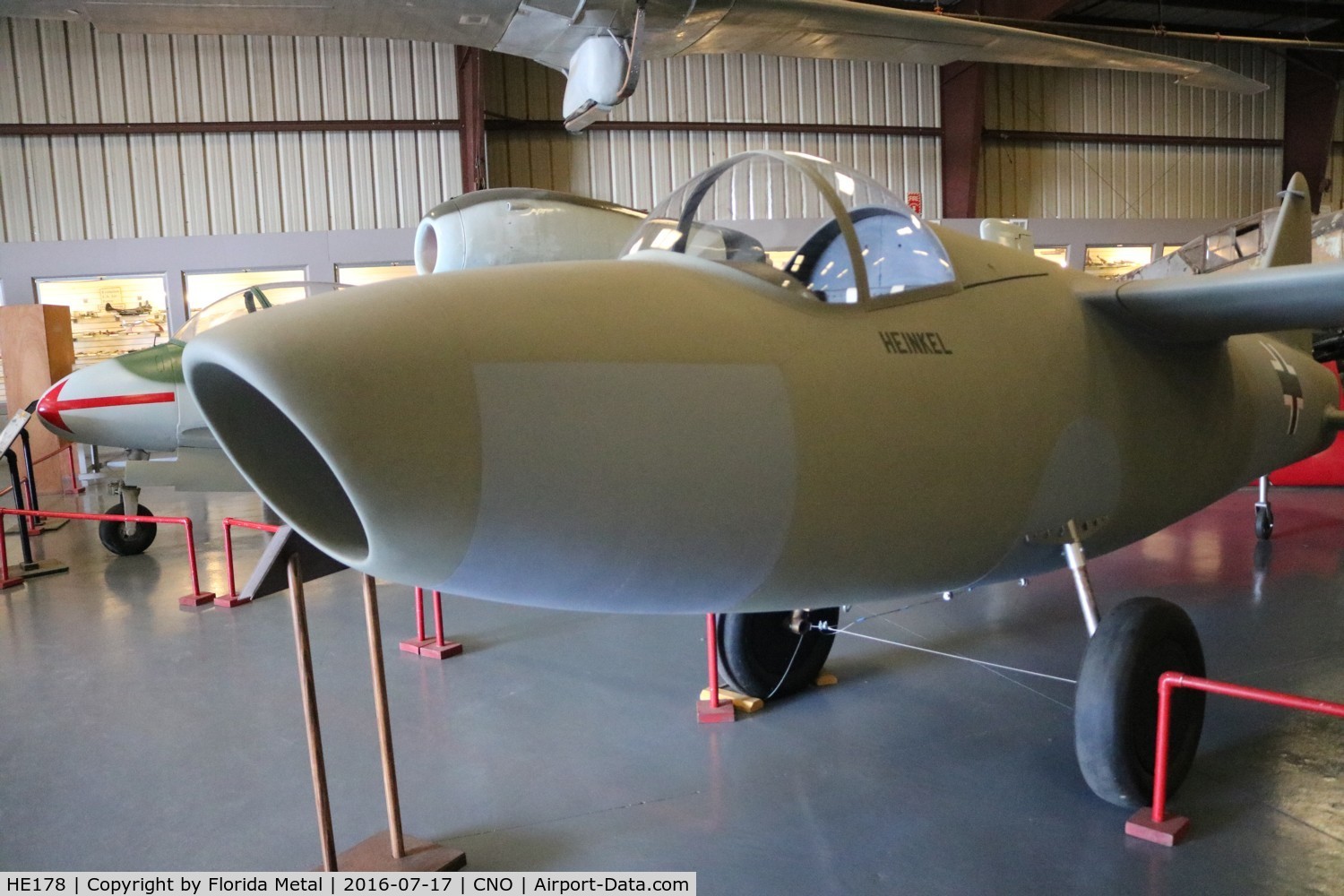 HE178, Heinkel 178 (replica) C/N 01, Heinkel 178