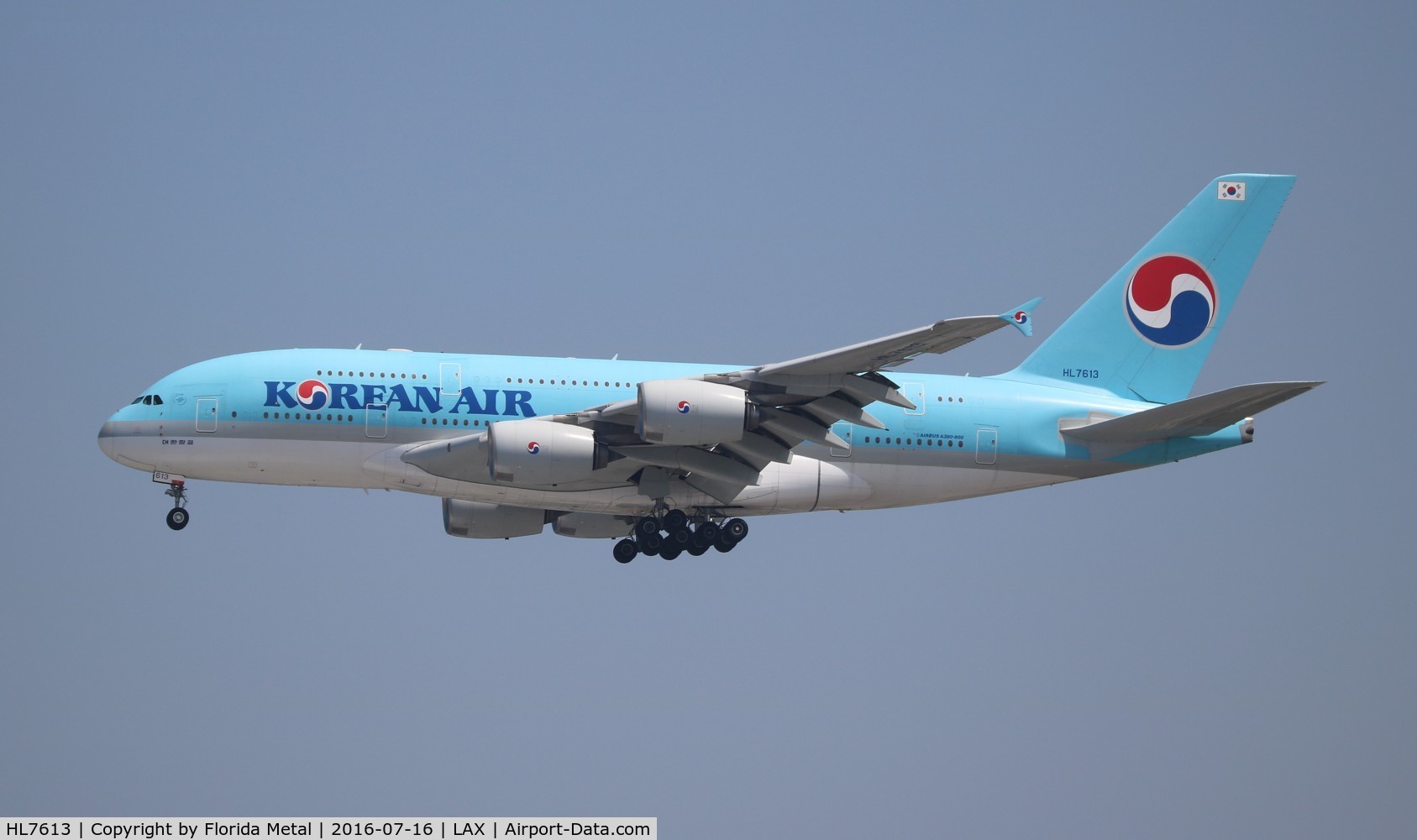 HL7613, 2010 Airbus A380-861 C/N 059, Korean