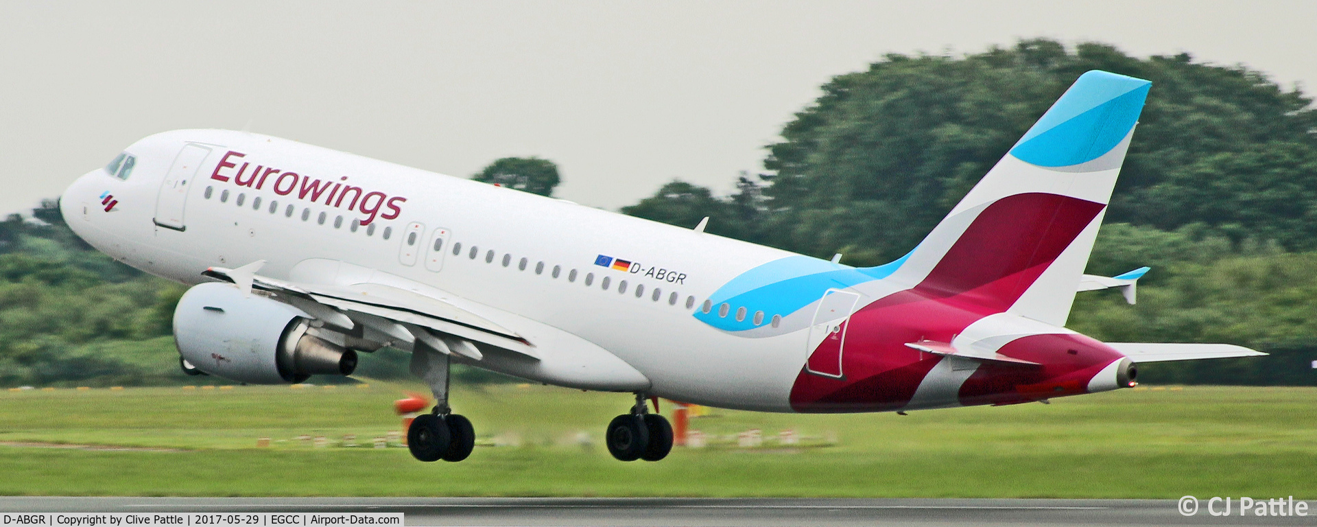 D-ABGR, 2008 Airbus A319-112 C/N 3704, Pictured at Manchester EGCC