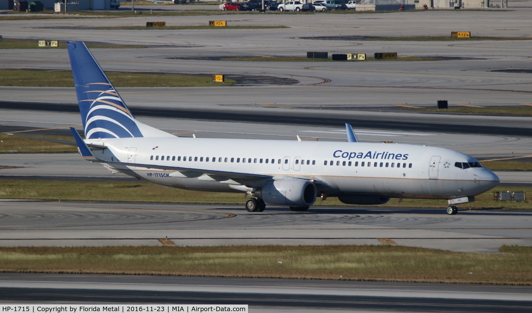 HP-1715, 2010 Boeing 737-8V3 C/N 40361, Copa 737