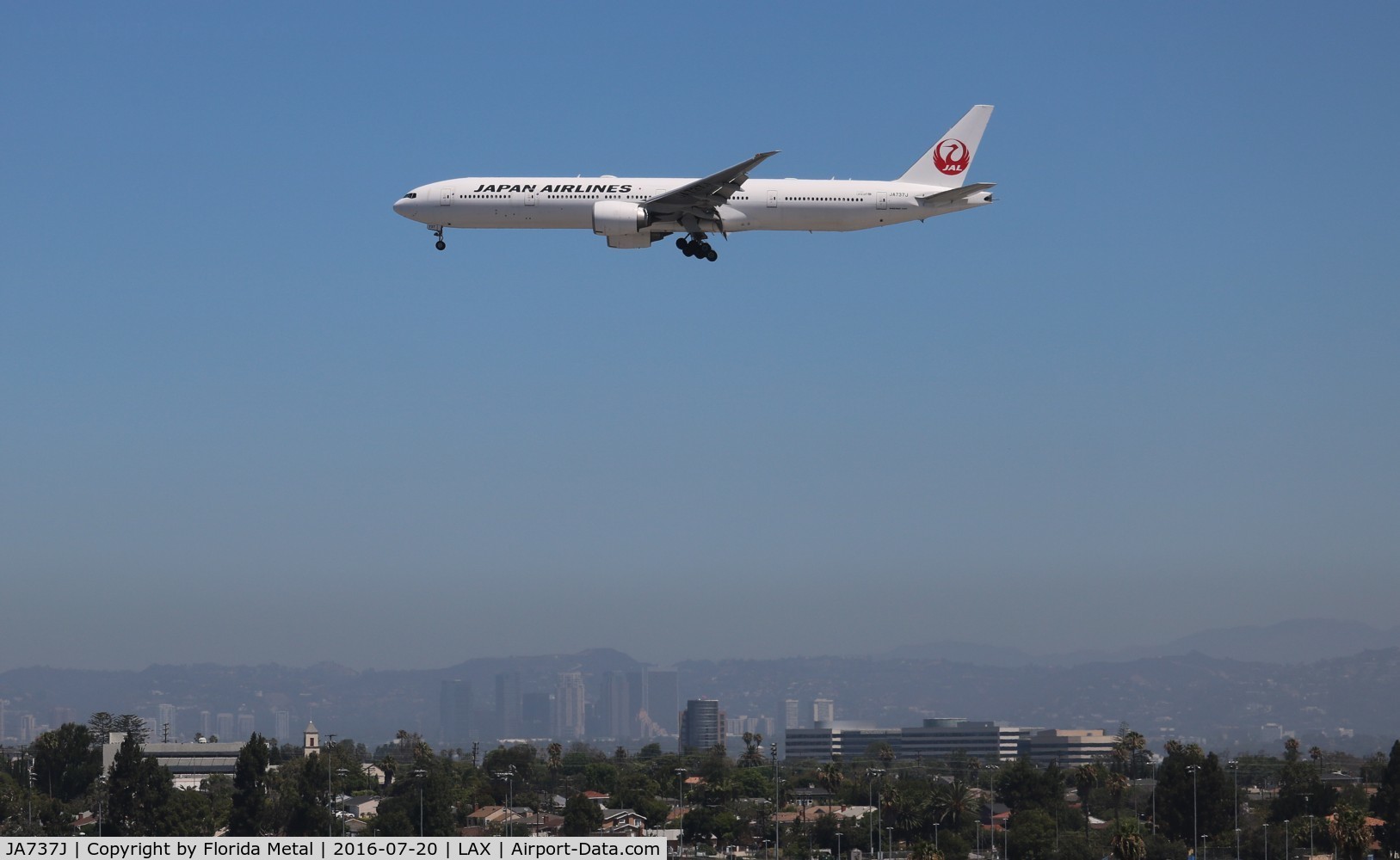 JA737J, 2007 Boeing 777-346/ER C/N 36126, Japan Airlines