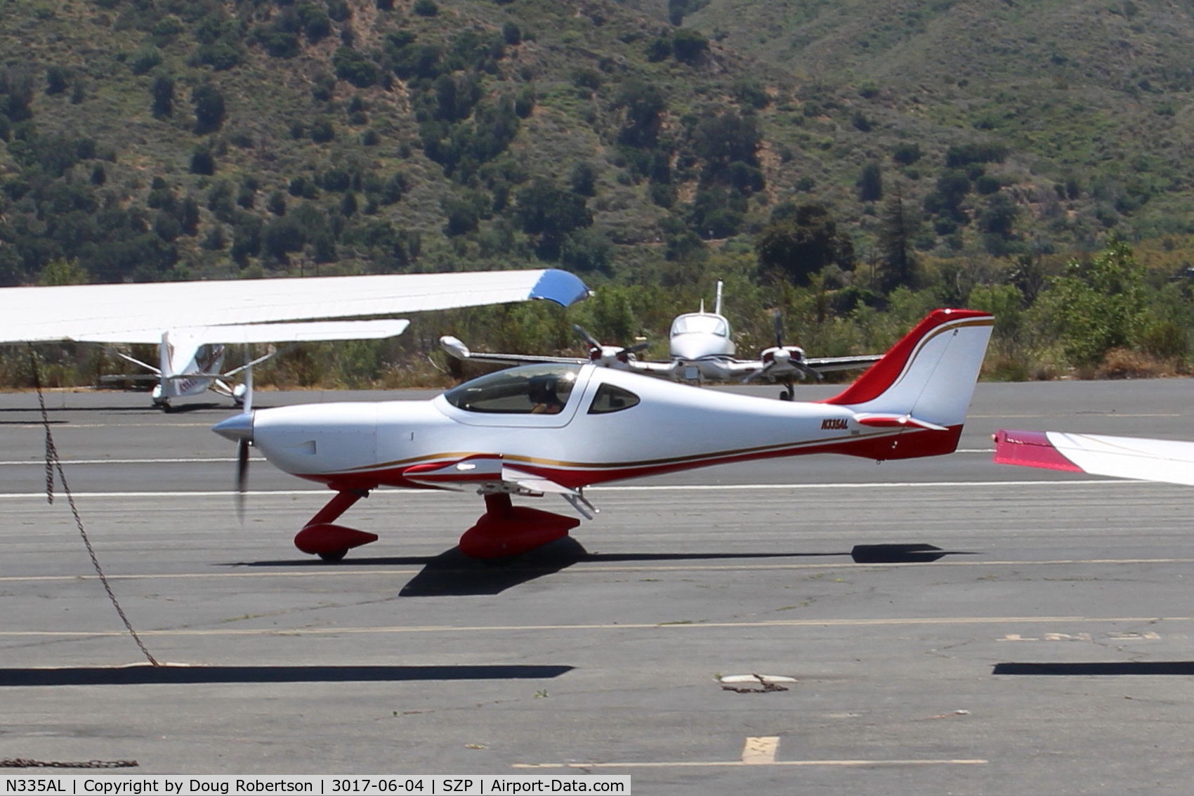 N335AL, Arion Lightning LS-1 C/N 133, 2011 Arion LIGHTNING LS1, Jabiru 3300 6 cylinder 120 Hp, Experimental class, taxi to Rwy 22