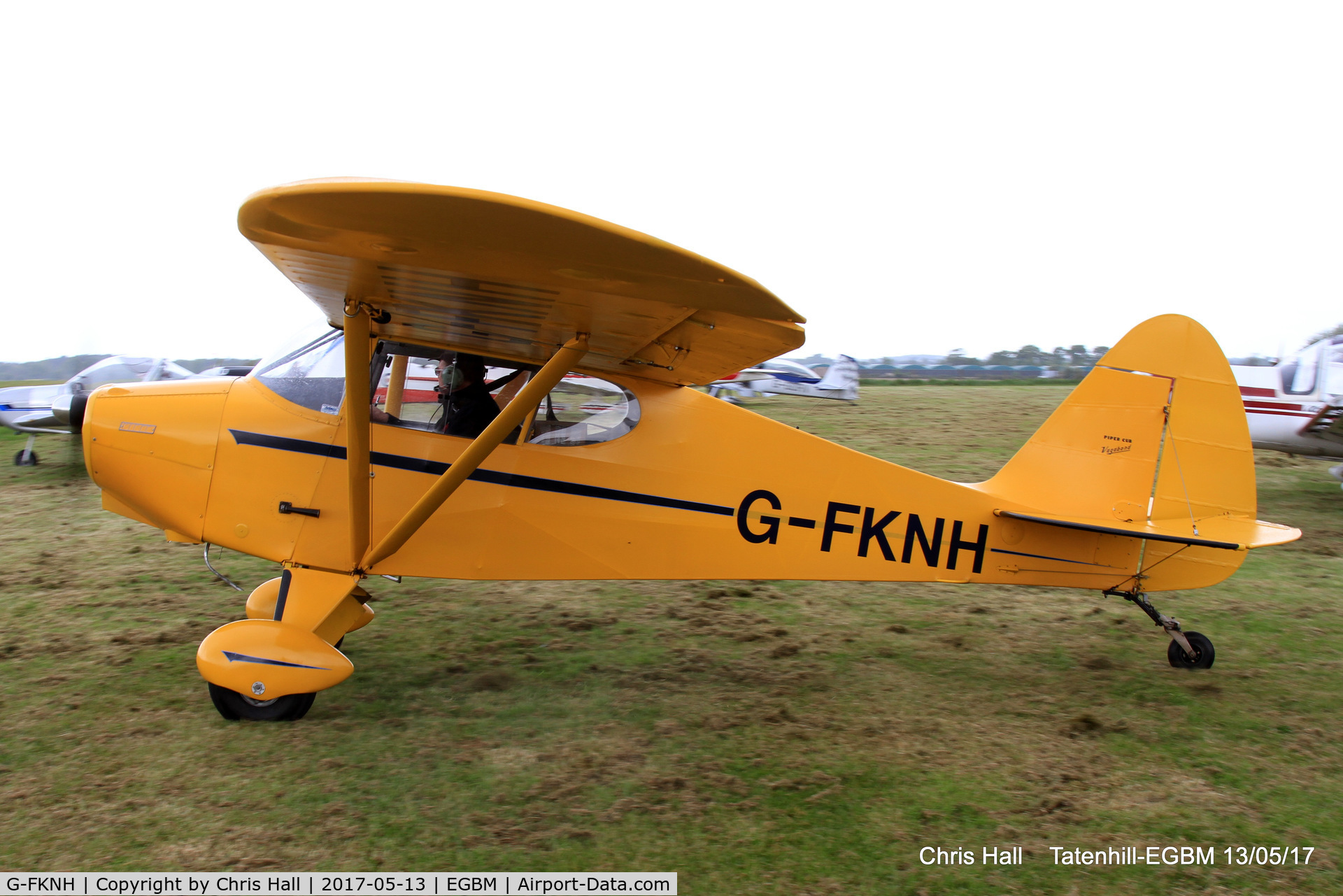 G-FKNH, 1948 Piper PA-15 Vagabond Vagabond C/N 15-291, at the Tatenhill 