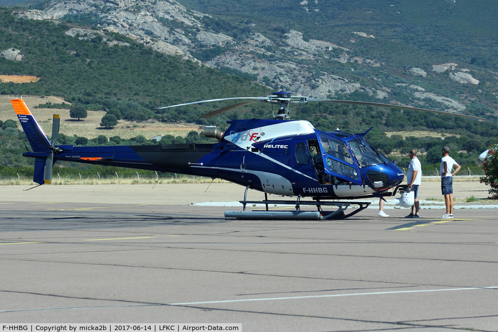 F-HHBG, 2016 Airbus Helicopters AS-350B-3 Ecureuil C/N 8281, Parked