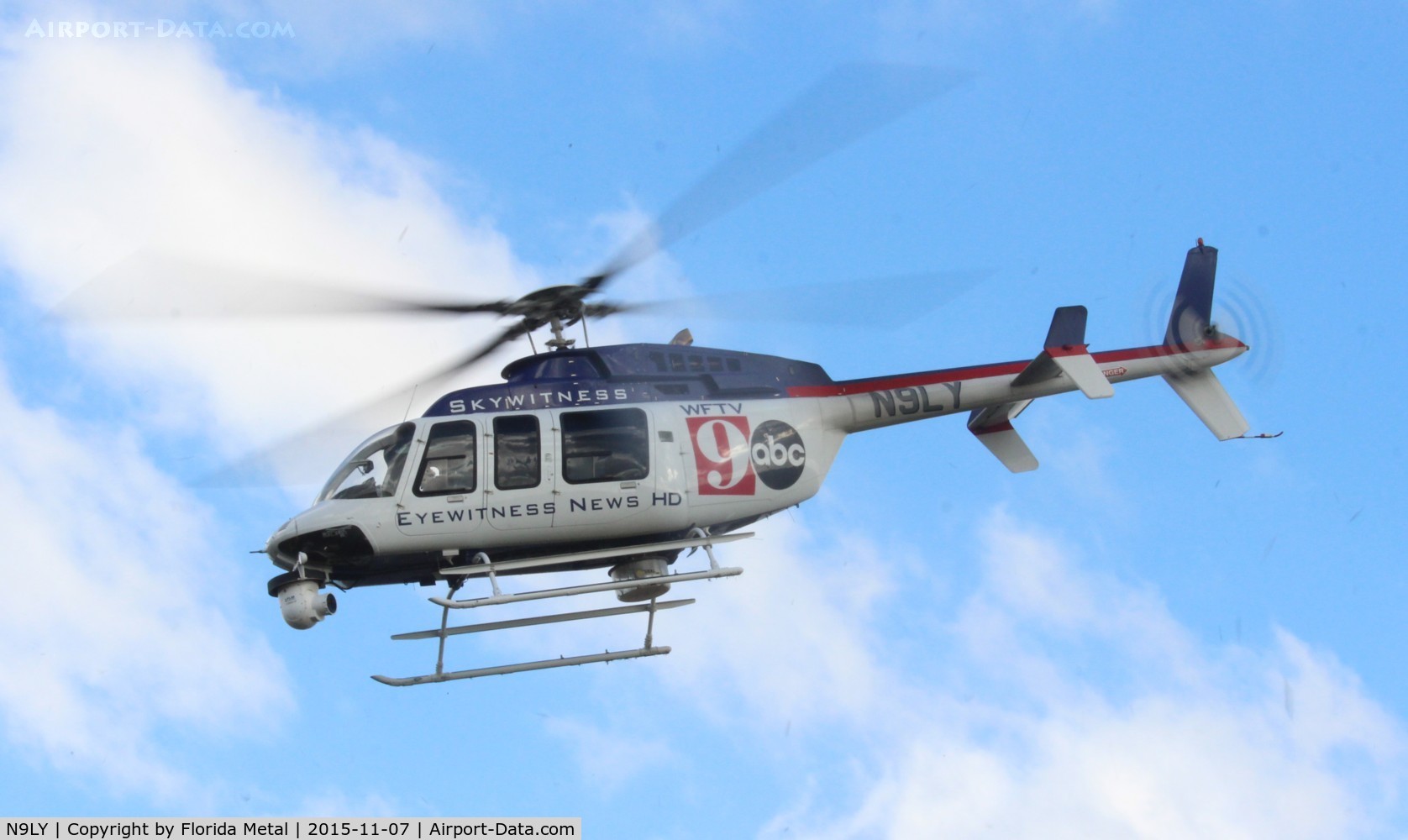 N9LY, 2008 Bell 407 C/N 53815, American Heroes Air Show Oviedo FL