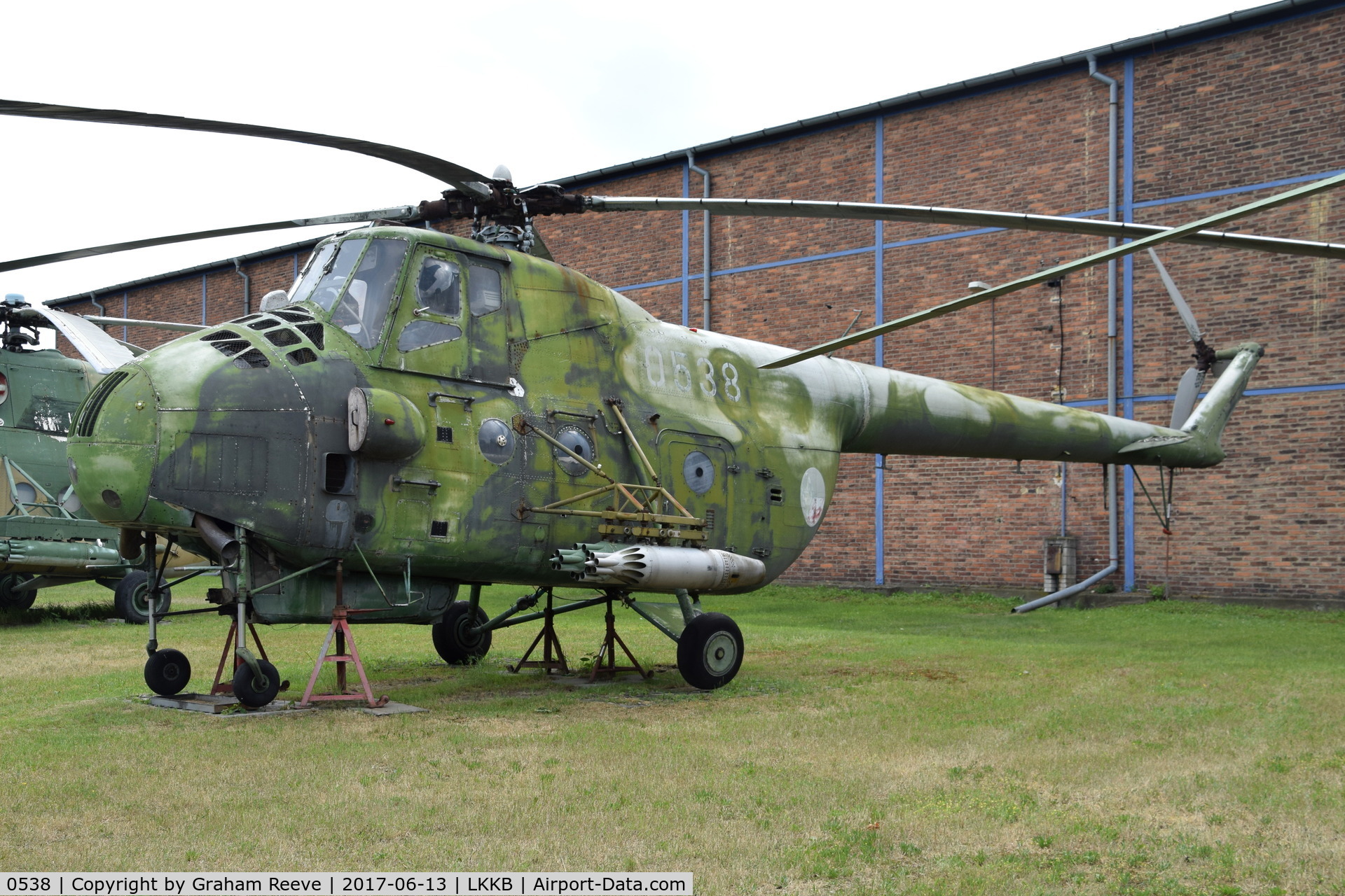 0538, Mil Mi-4 Hound C/N 20138, Displayed at the 