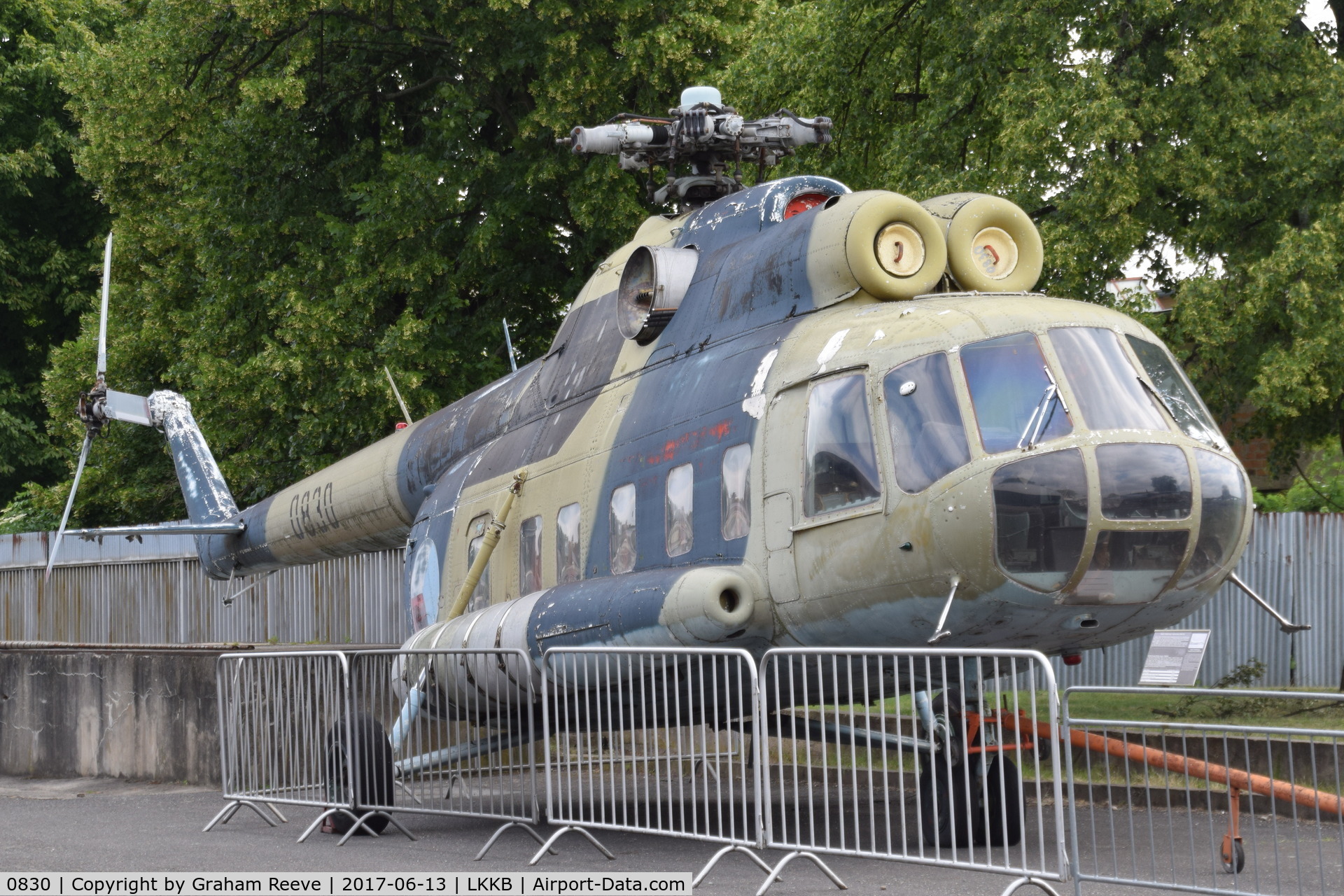 0830, Mil Mi-17 Hip C/N 108M30, Displayed at the 