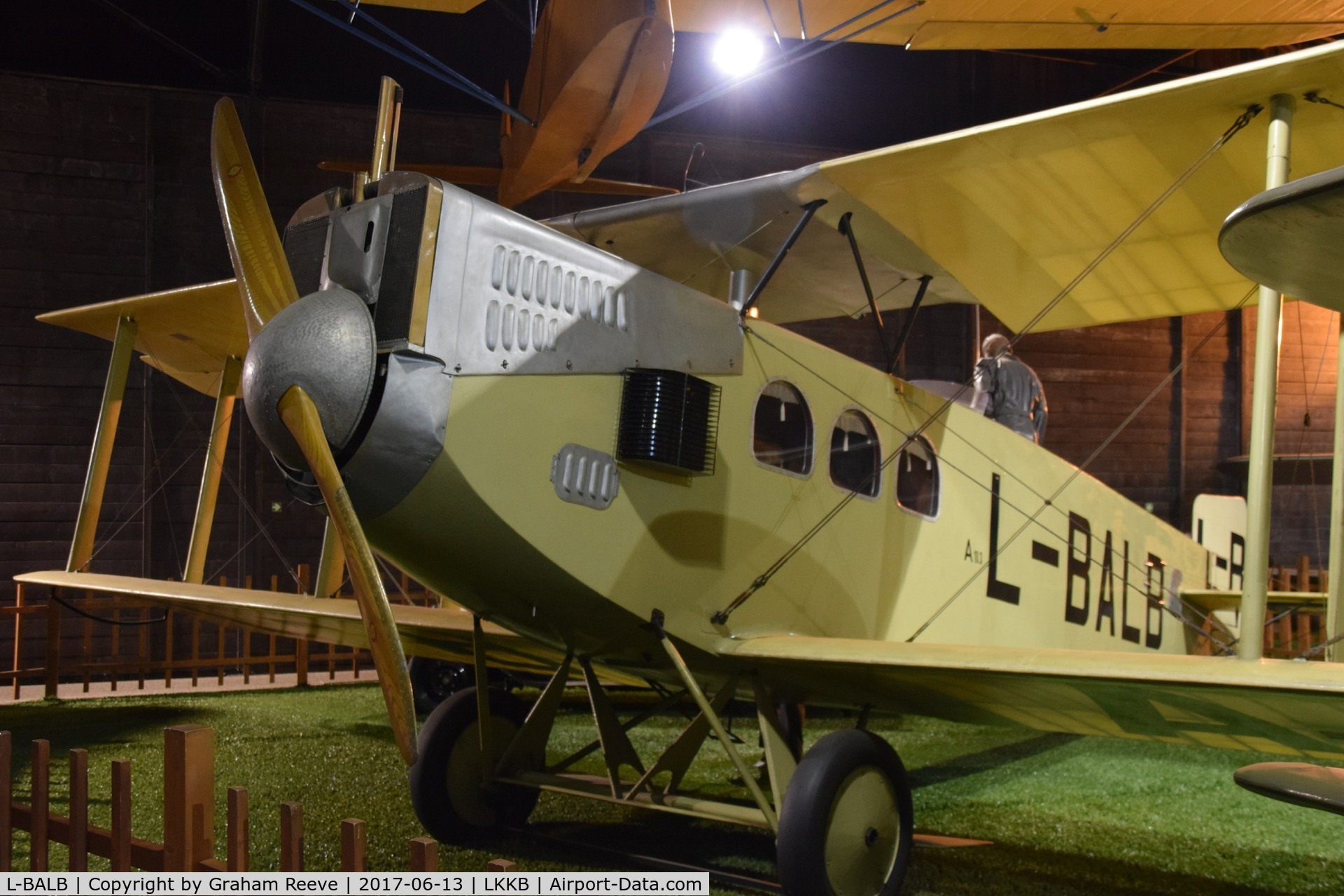 L-BALB, 1922 Aero A-10 C/N 3, On display at 