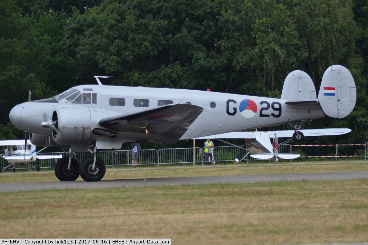PH-KHV, 1952 Beech Expeditor 3NM (D18S) C/N A-904/CA-254, TODAY AT SEPPE