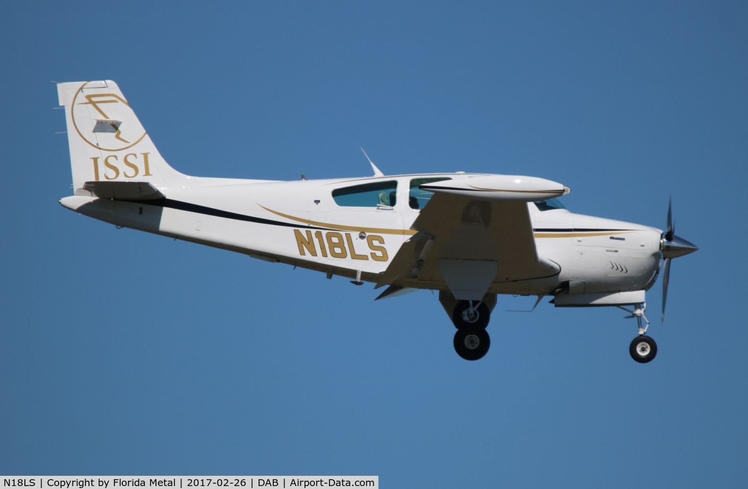 N18LS, 1991 Beech F33A Bonanza C/N CE-1583, Beech F33A