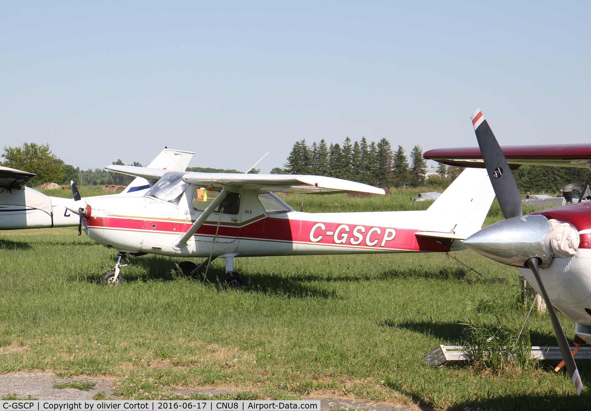 C-GSCP, 1977 Cessna 150M C/N 15079191, Markham airfield