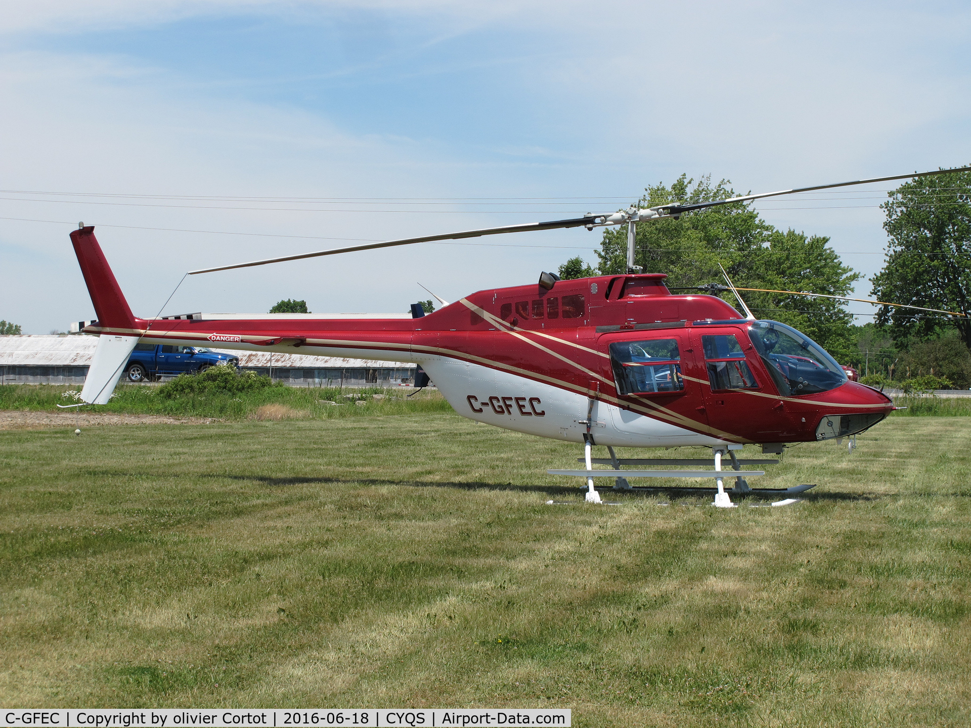 C-GFEC, 1975 Bell 206B JetRanger III C/N 1611, 2016 airshow