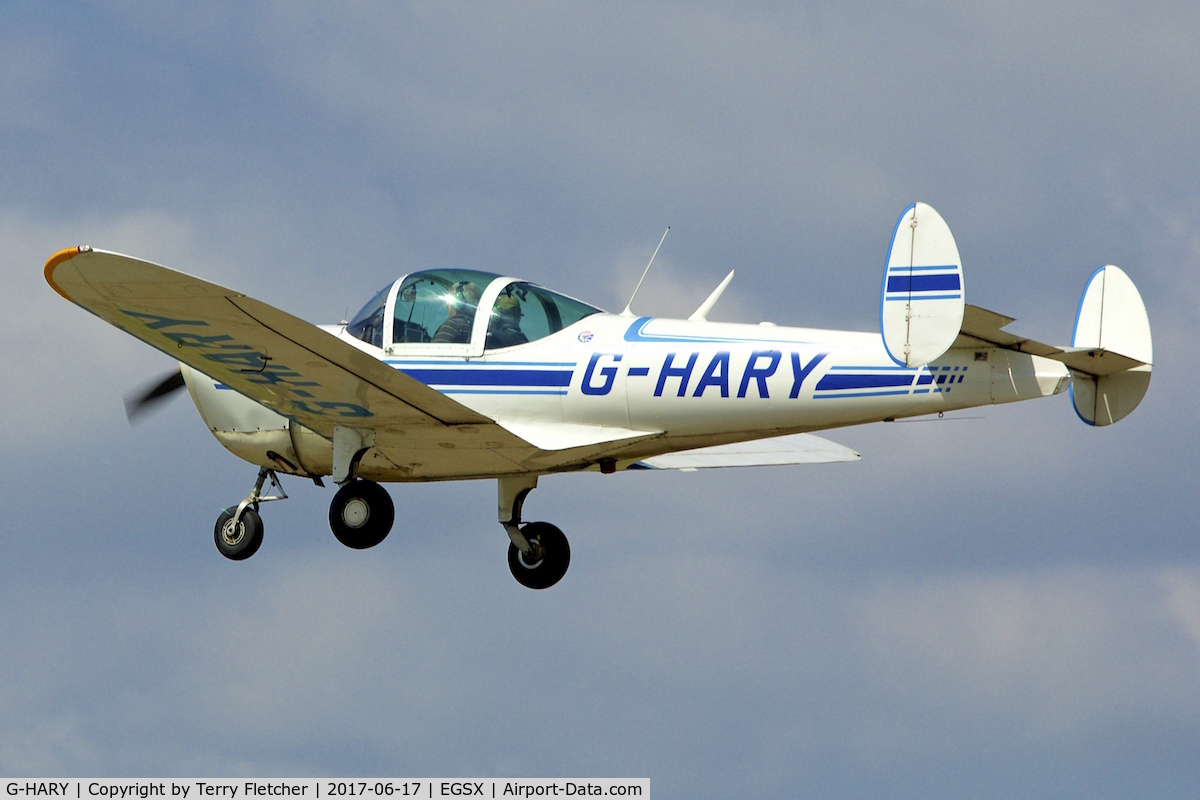 G-HARY, 1966 Alon A-2 Aircoupe C/N A-188, At North Weald