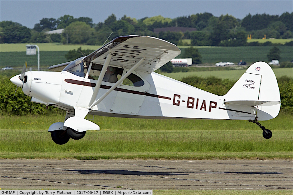 G-BIAP, 1950 Piper PA-16 Clipper Clipper C/N 16-732, At North Weald