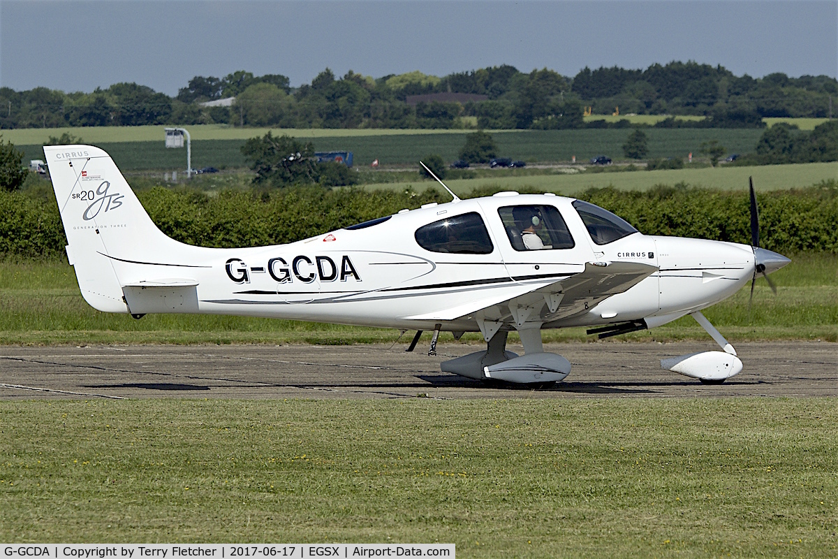 G-GCDA, 2008 Cirrus SR20 G3 GTS C/N 1962, At North Weald